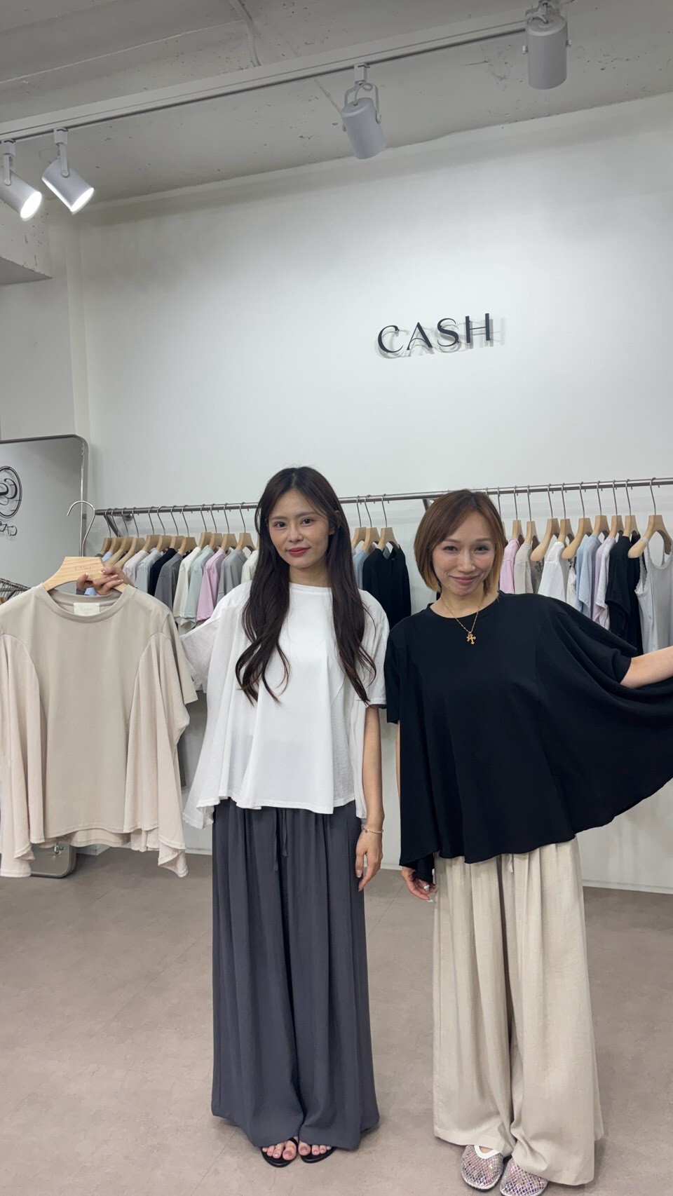 CA7009 拼接寬散上衣