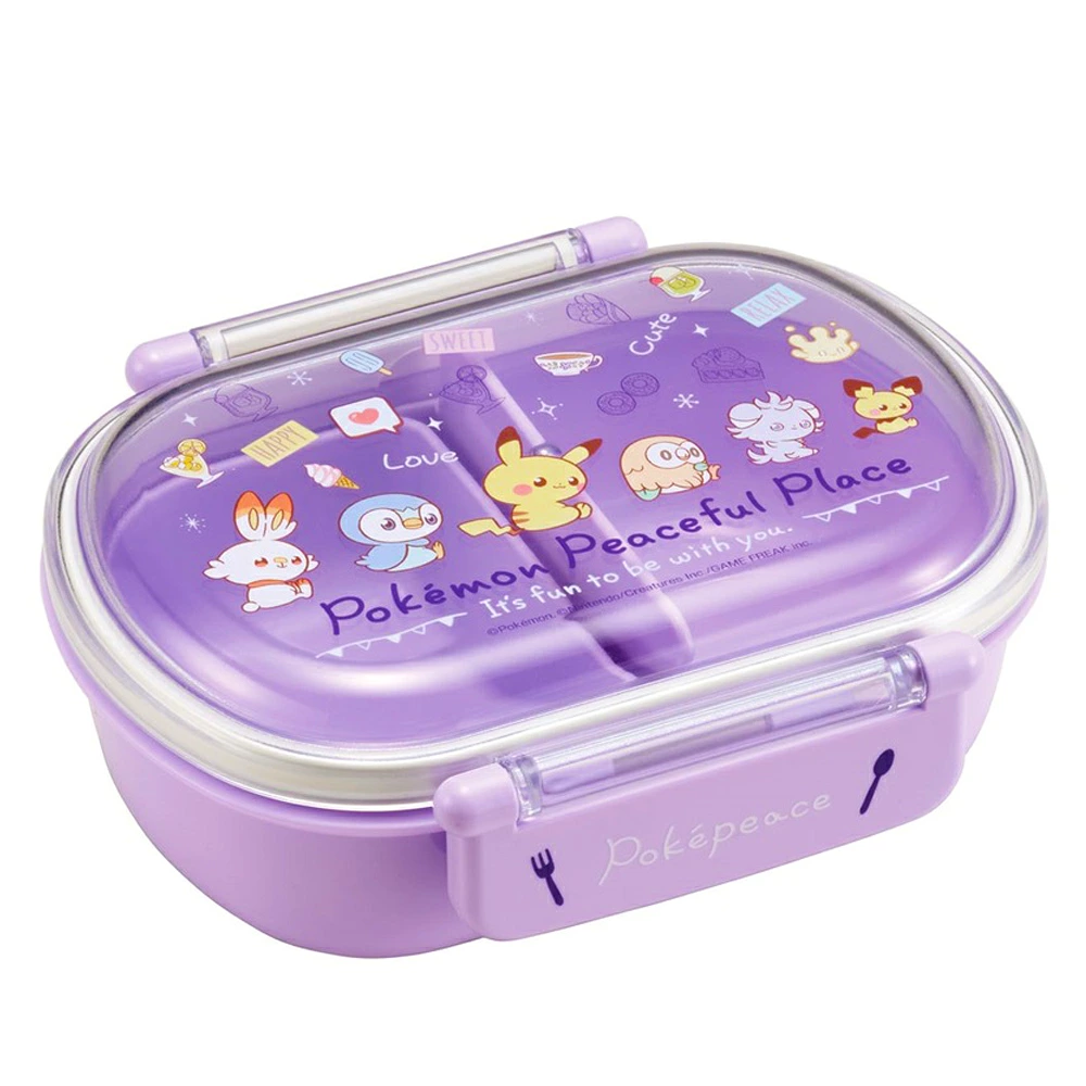 寶可夢 PokePeace SKATER 360ml POKEMON 飯盒 便當盒 日本製 #C10