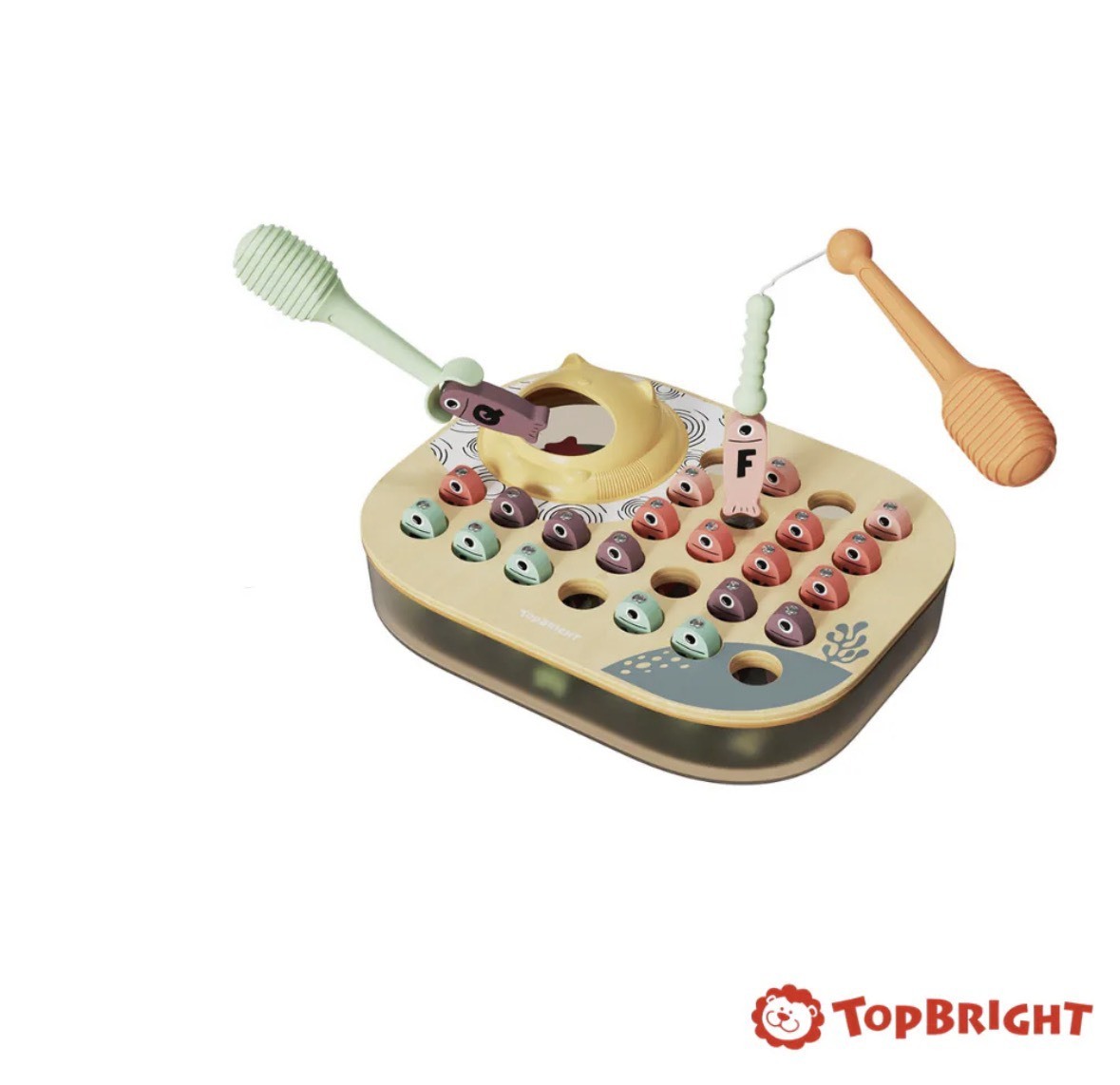 【芬蘭 Top Bright】ABC字母釣魚遊戲組
