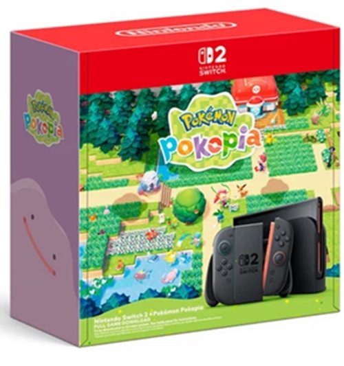 Nintendo Switch 2 Console Pokemon Pokopia bundle