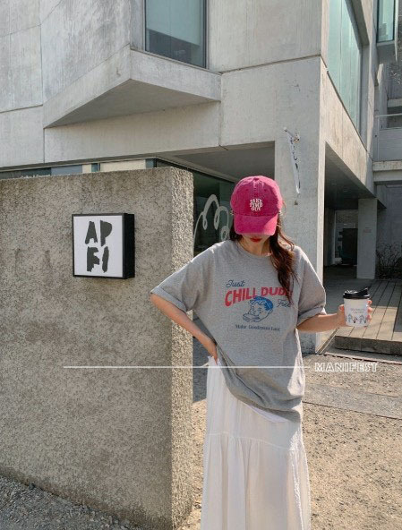 5.6月新款 水洗卡通長版上衣 MANIFEST正韓🇰🇷