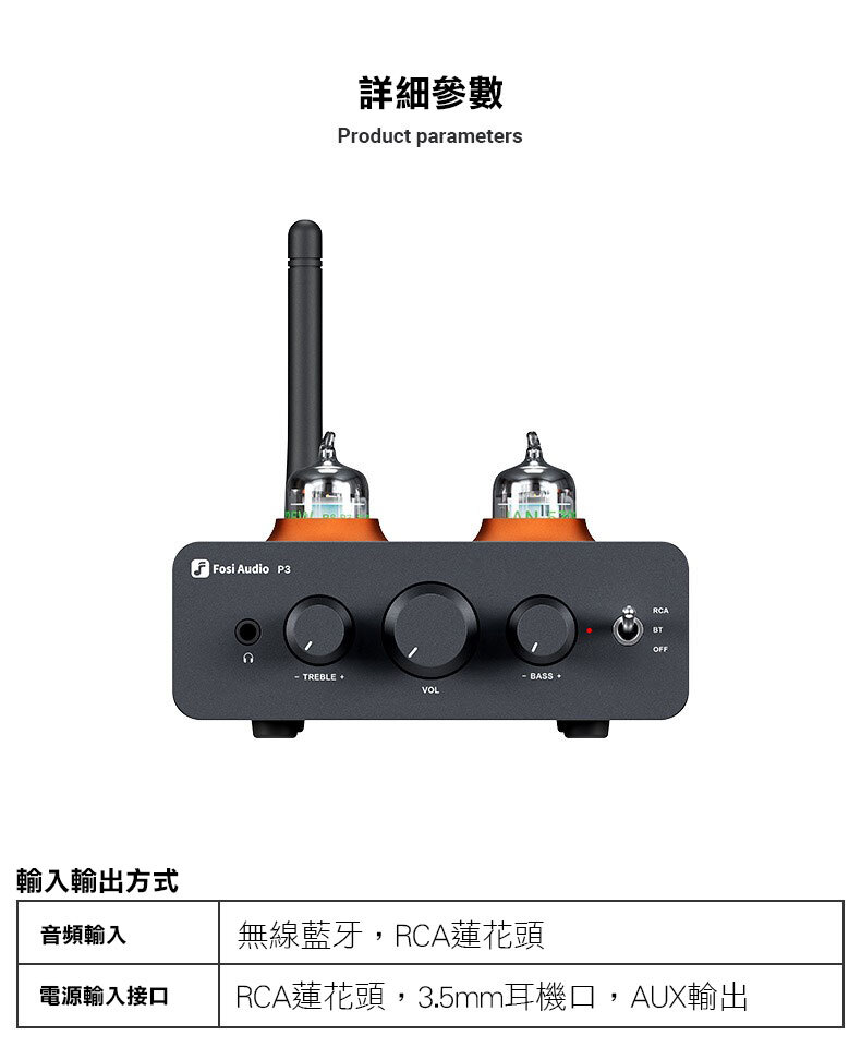 P3詳細參數