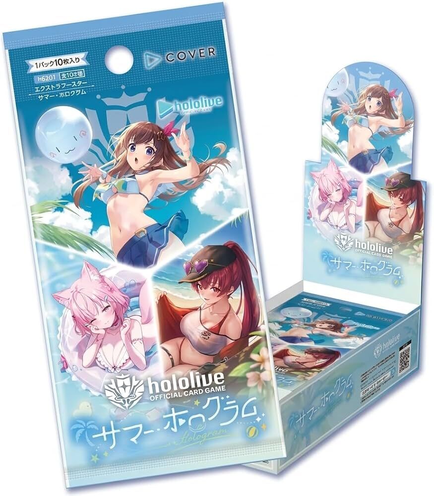 【hEB01】Hololive Offical Card Game:「サマー・ホログラム」-hEB01 (原盒)