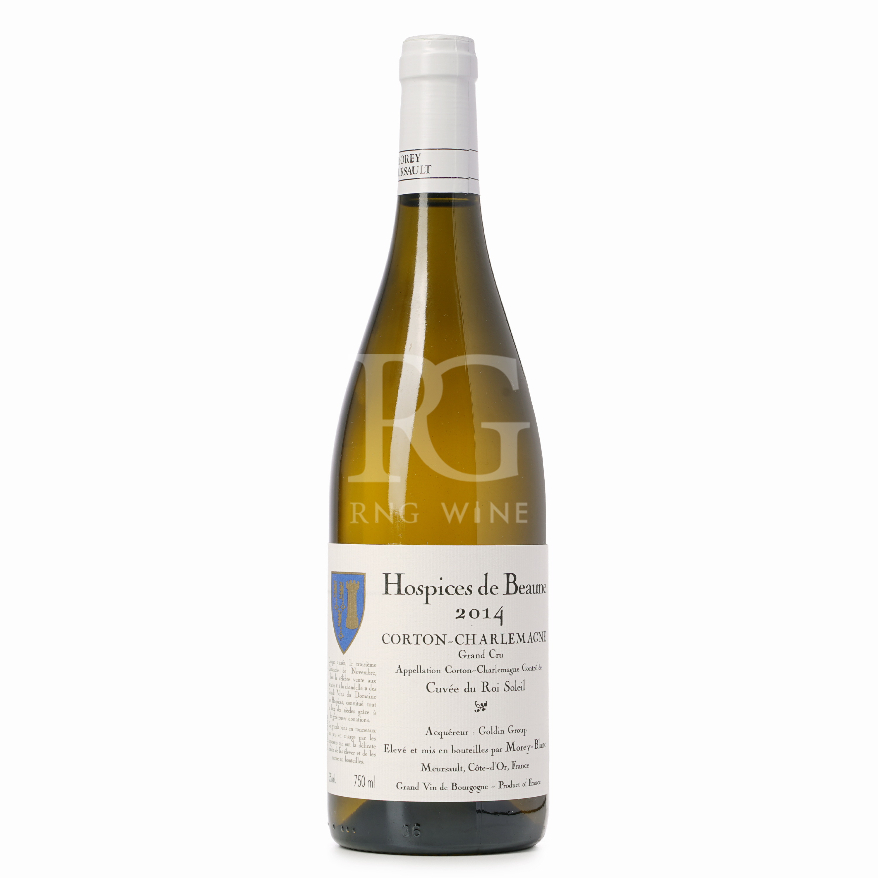 Hospices de Beaune Corton Charlemagne Grand Cru Cuvee du Roi Soleil 2014