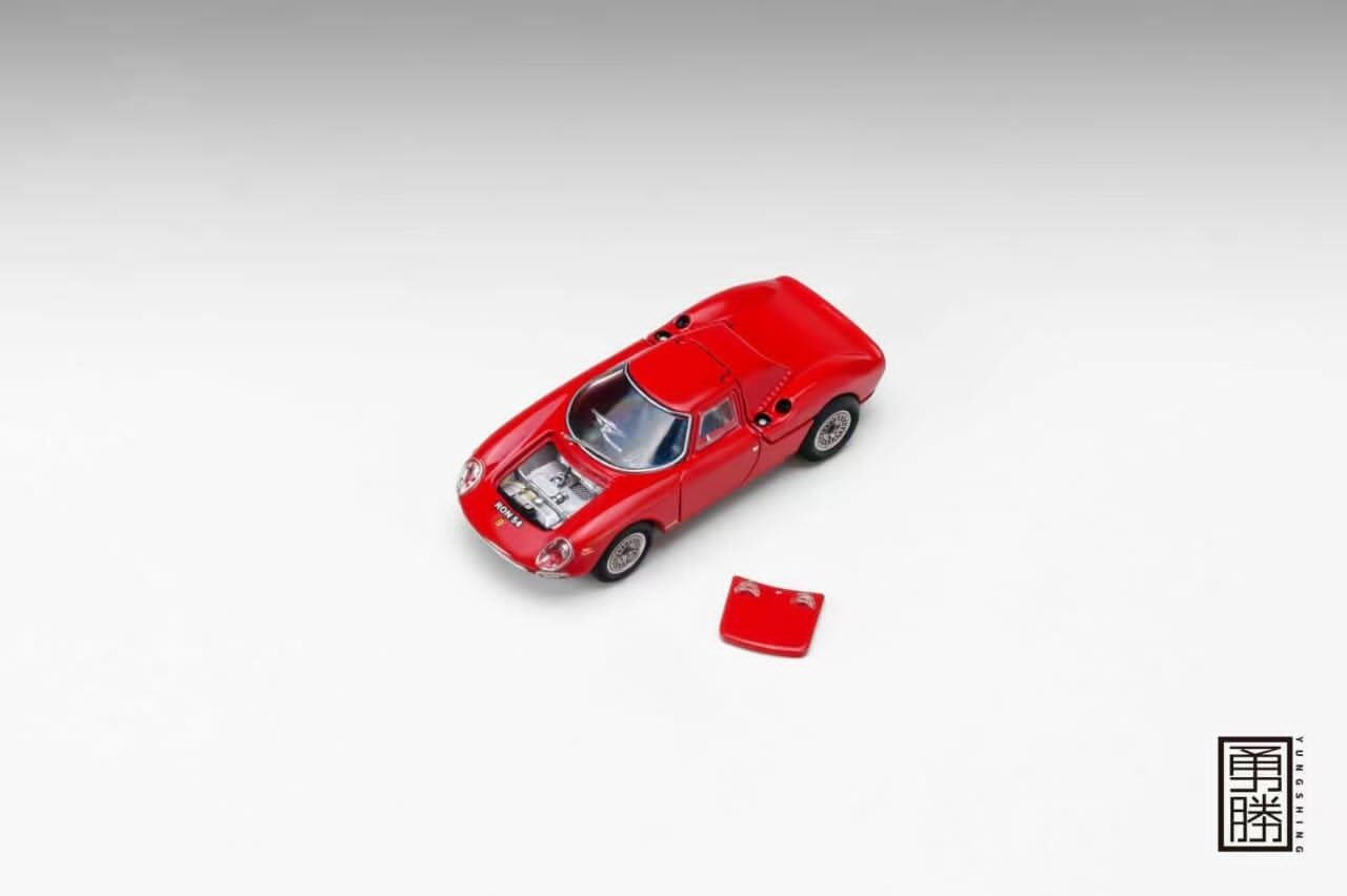 預訂:1/64 YS Model Ferrari 250 LM Chassis #6053 Rosso Cina (YSF250R )