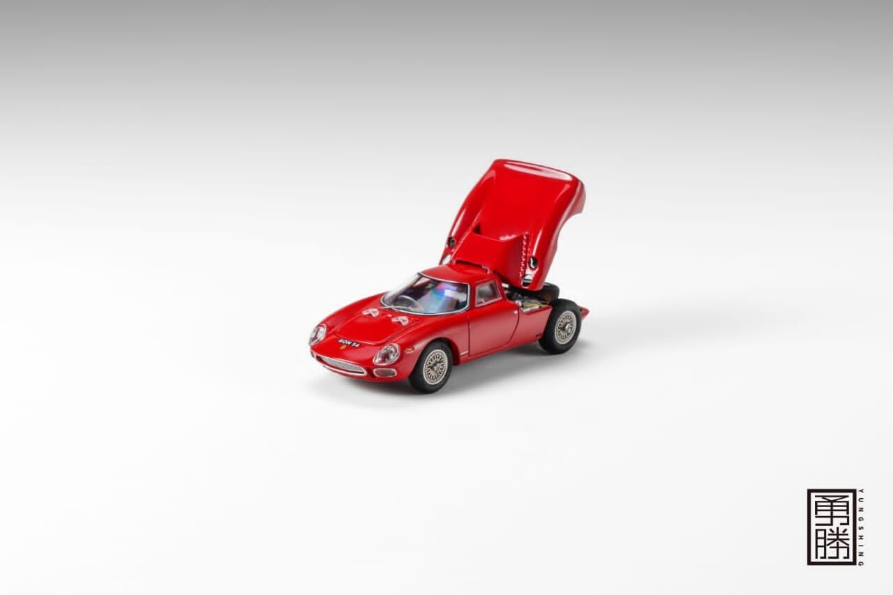 預訂:1/64 YS Model Ferrari 250 LM Chassis #6053 Rosso Cina (YSF250R )