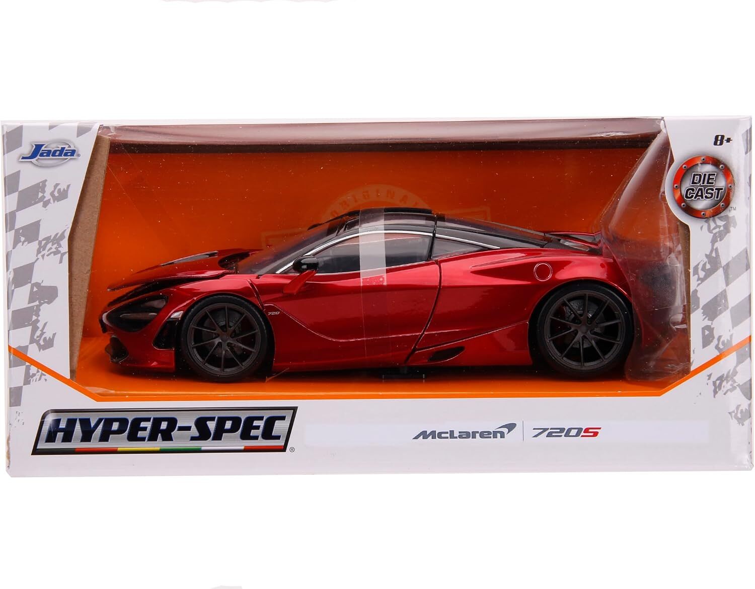 JADA 1:24合金車-McLaren 720S 魔幻紅