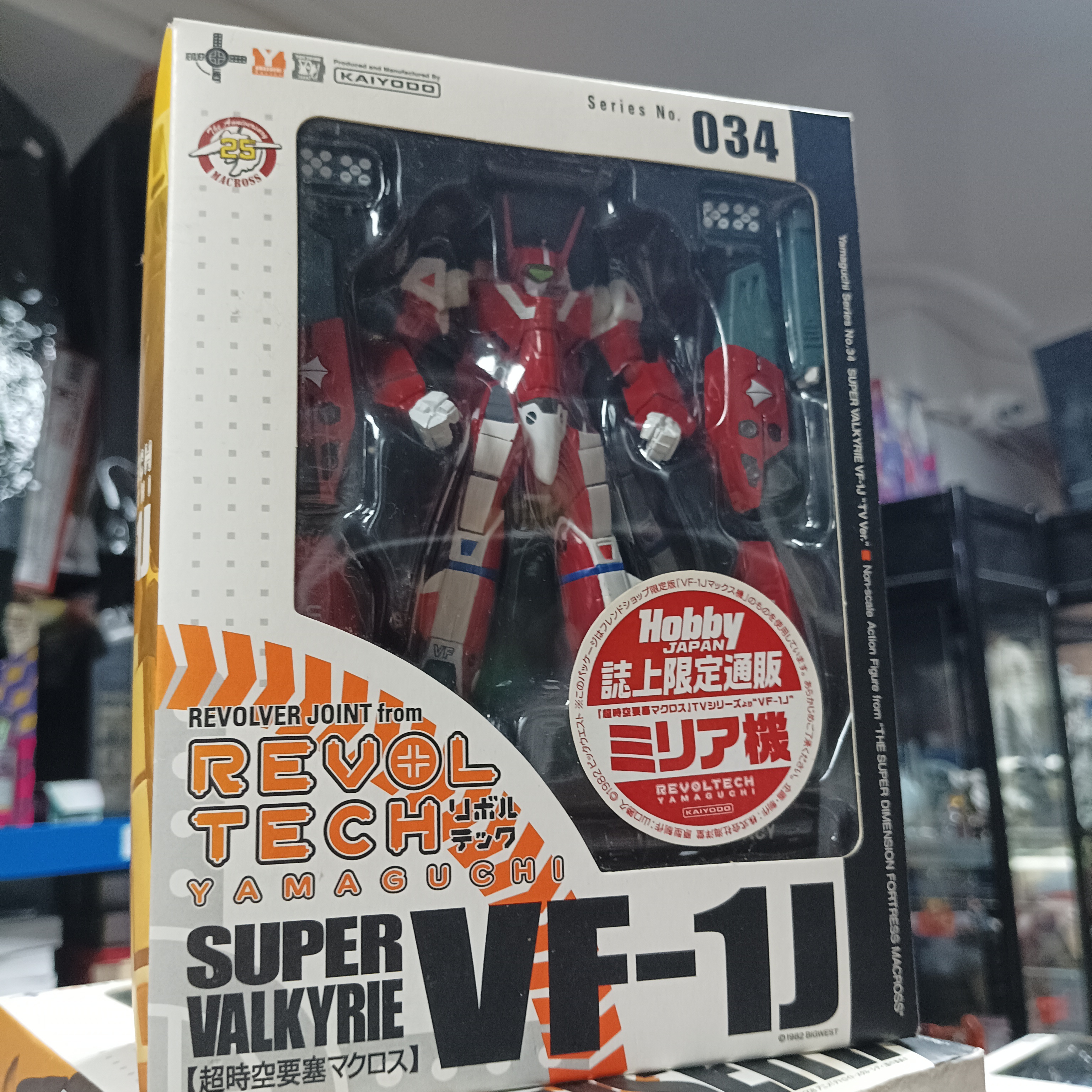 寄賣-海洋堂 山口式 034 VF-1J 米娜機