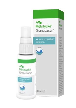 Granudacyn wound irrigation solution spray 50ml