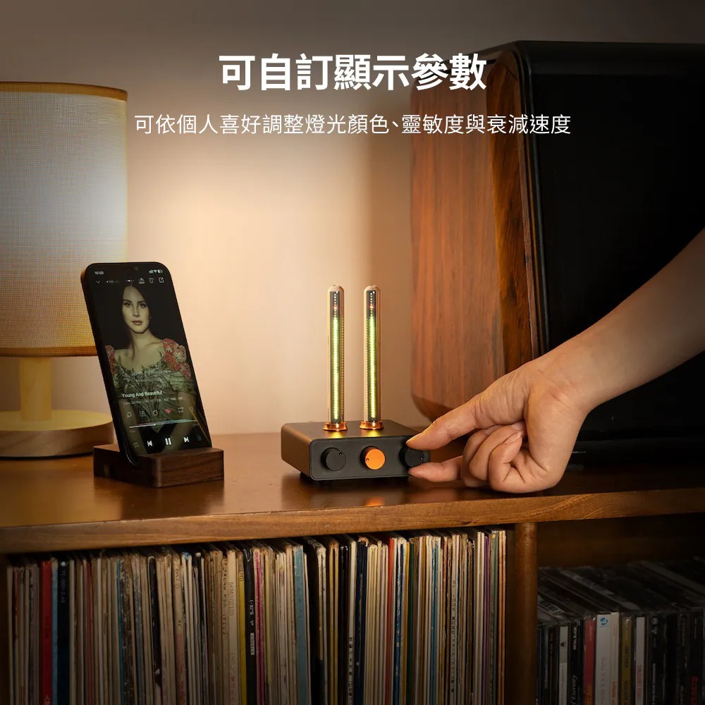可自訂顯示參數