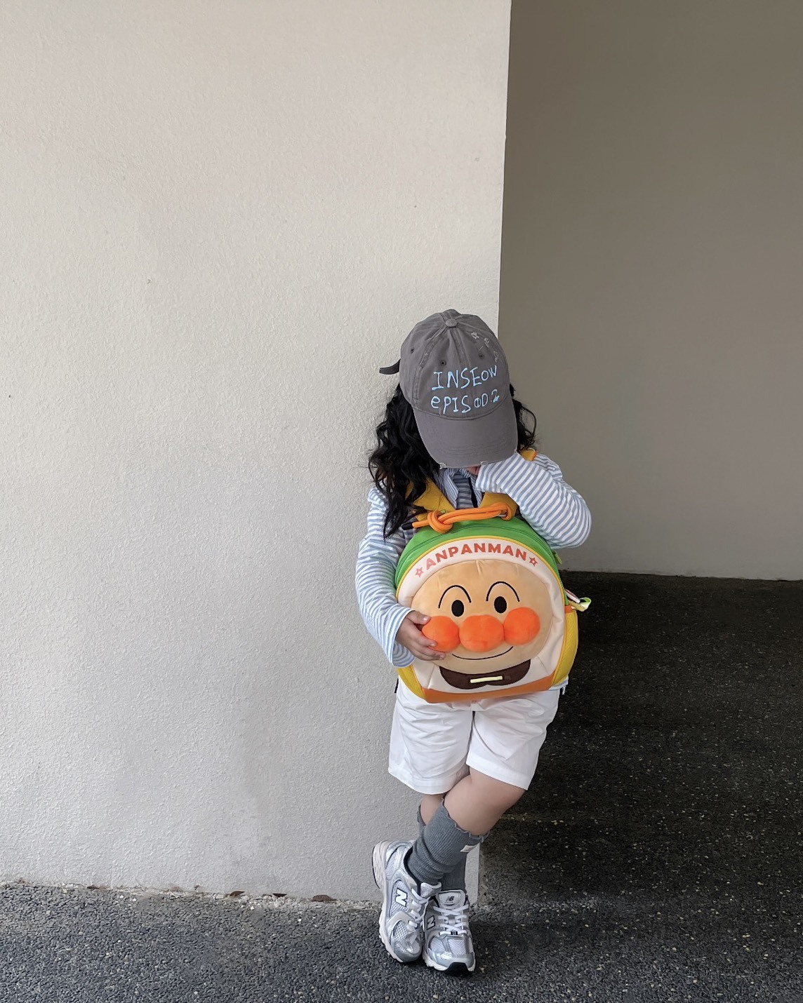 Anpanman 麵包超人 細菌人 毛絨 立體 兒童 後背包  3款