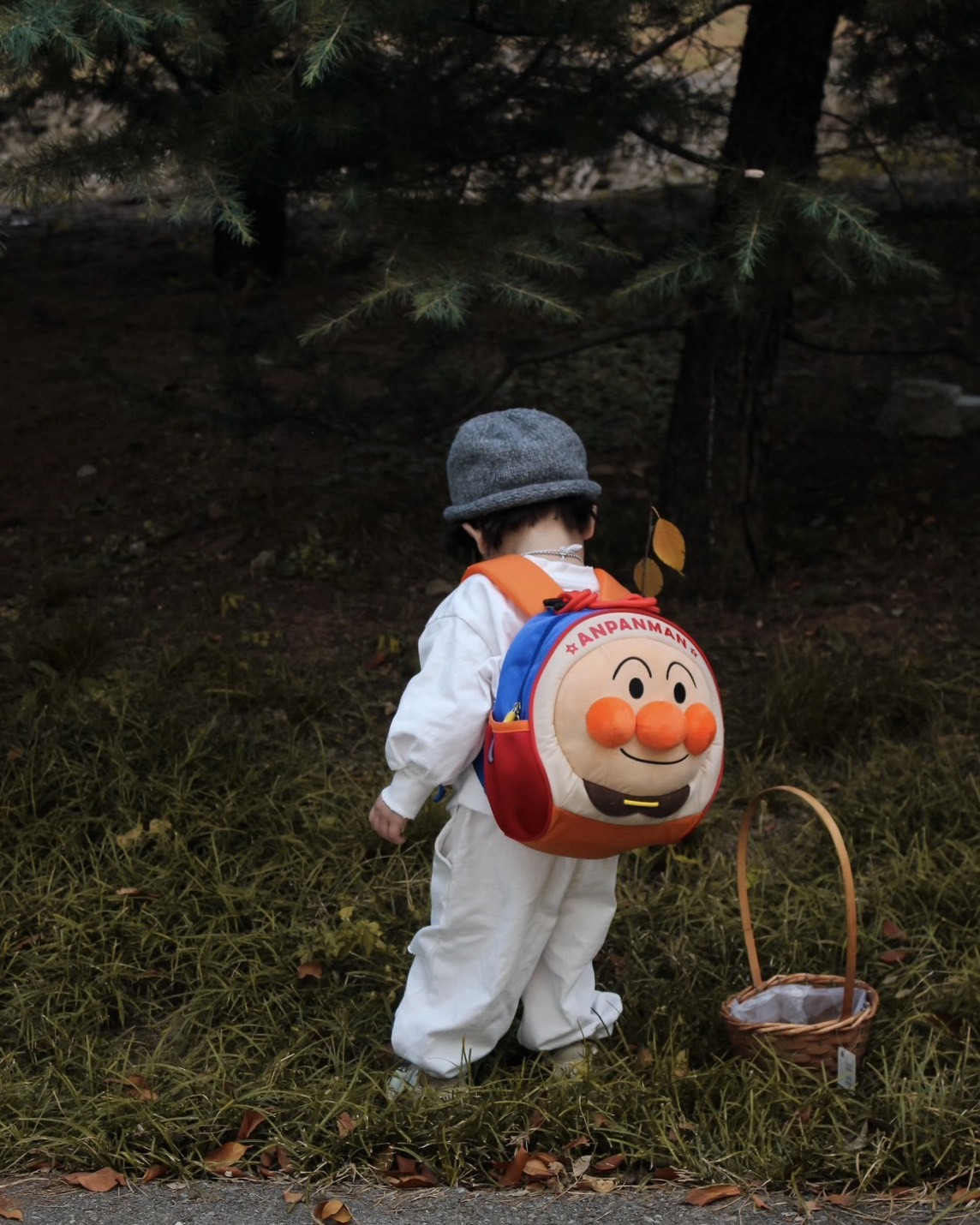 Anpanman 麵包超人 細菌人 毛絨 立體 兒童 後背包  3款