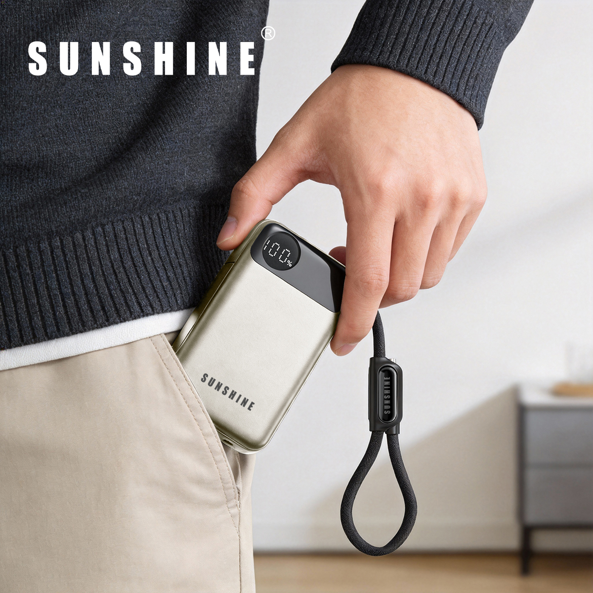 [CCC Product QR Code] PD65W 12000mAh Power Bank (Titanium) PB011TN