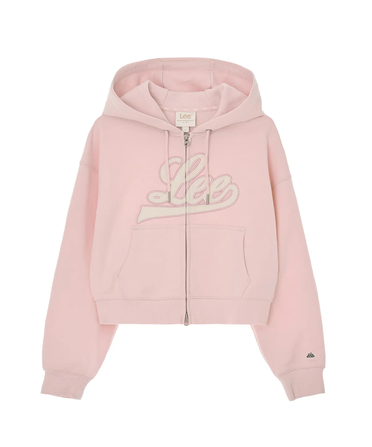 【預購】Lee ZKR0818314 女裝拉鏈連帽衛衣