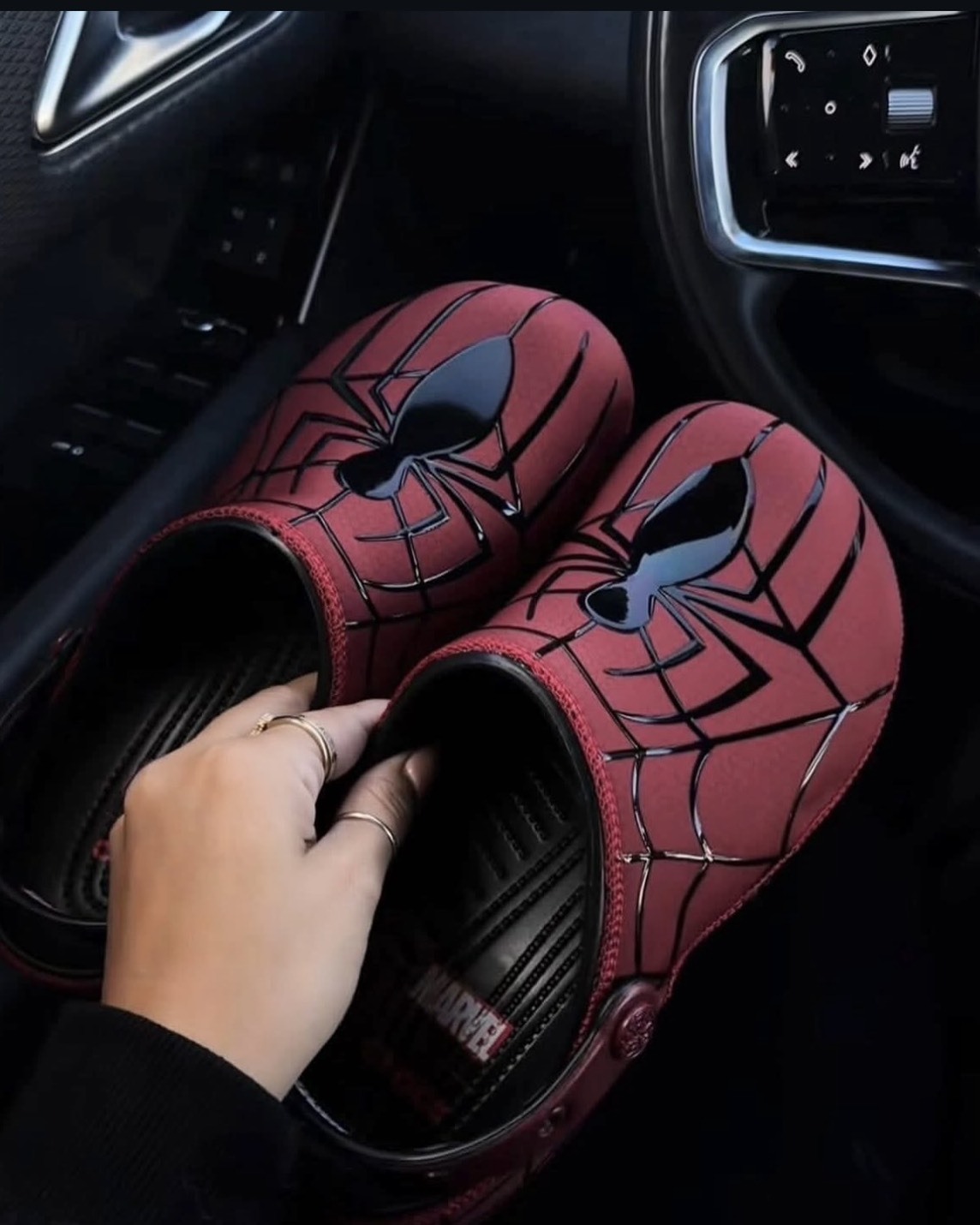 Crocs x Marvel Spider-Man 蜘蛛人 聯名 拖鞋 洞洞鞋 男版