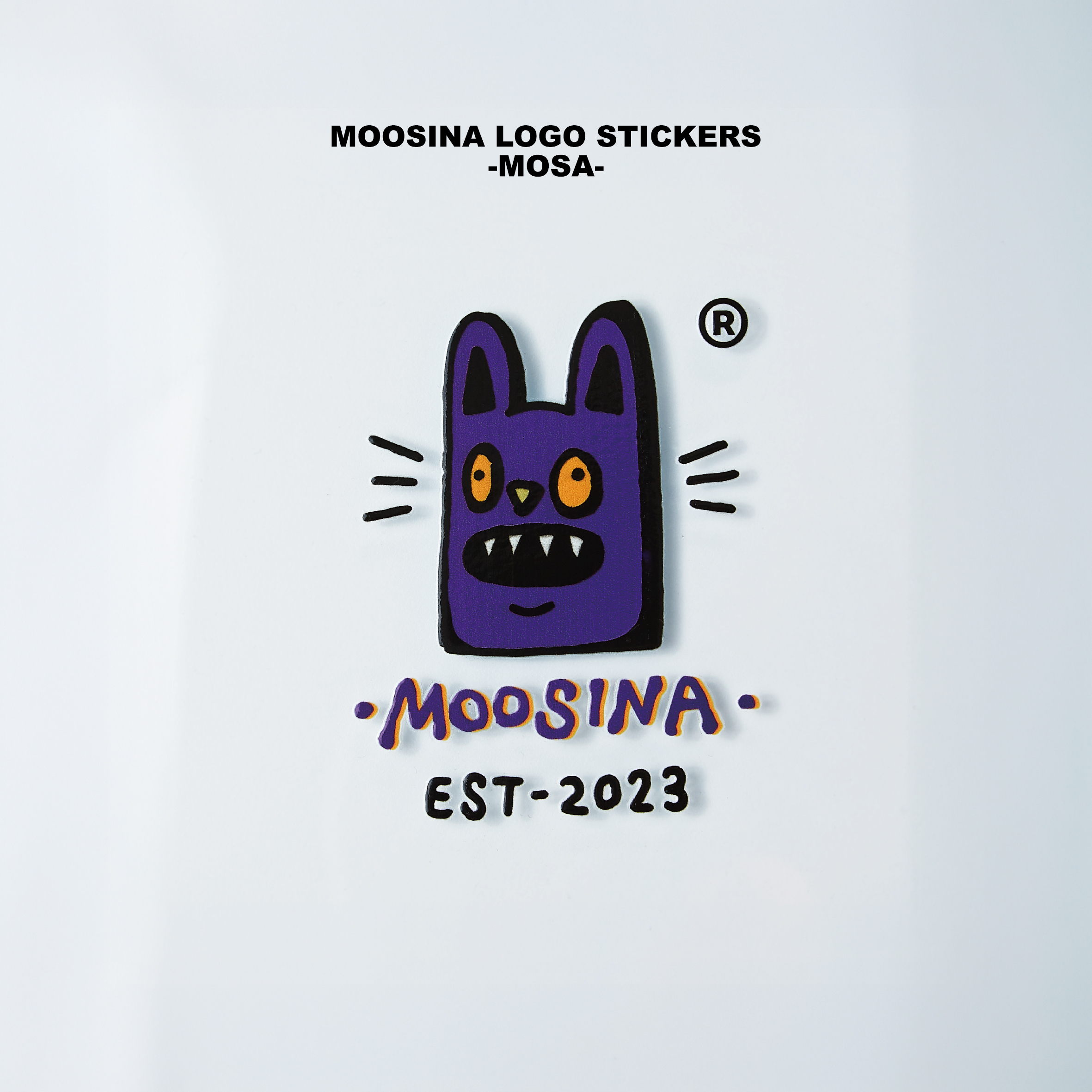MOOSINA LOGO STICKERS -MOSA-