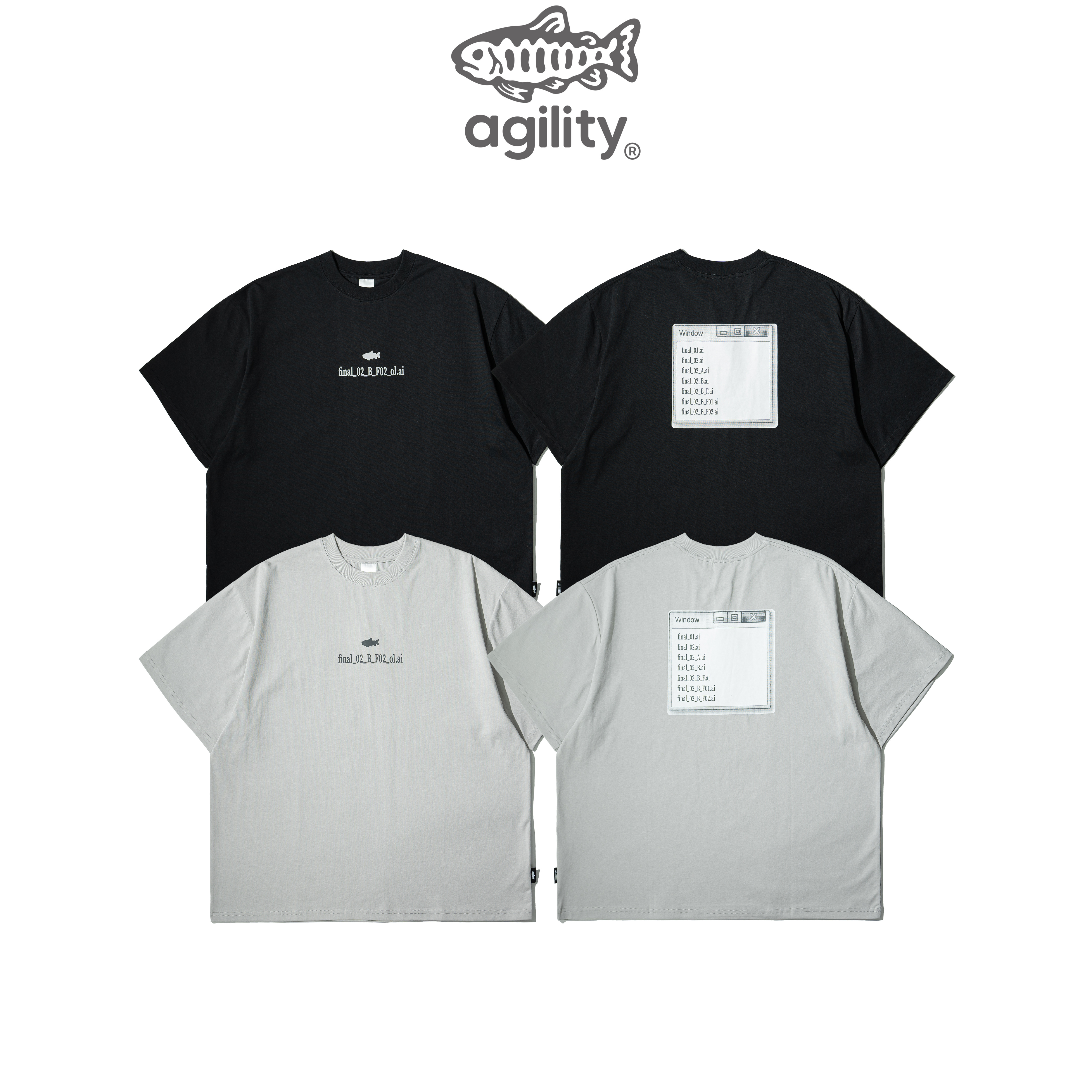 AGILITY ADN Image Tee / 設計師惡夢 短袖Tee [RM0-FINAL-3]