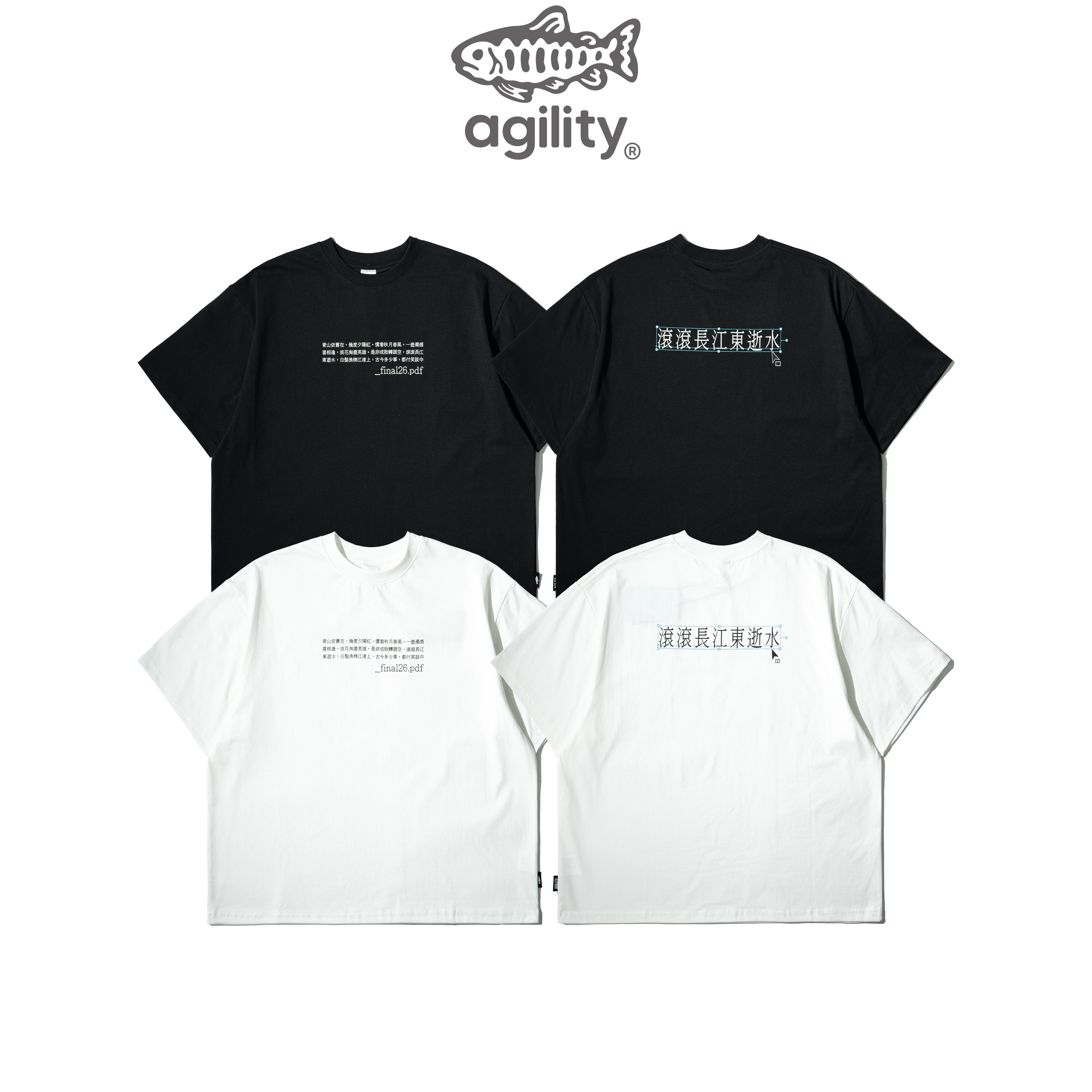 AGILITY ADN Image Tee / 設計師惡夢 短袖Tee [RM0-FINAL-1]