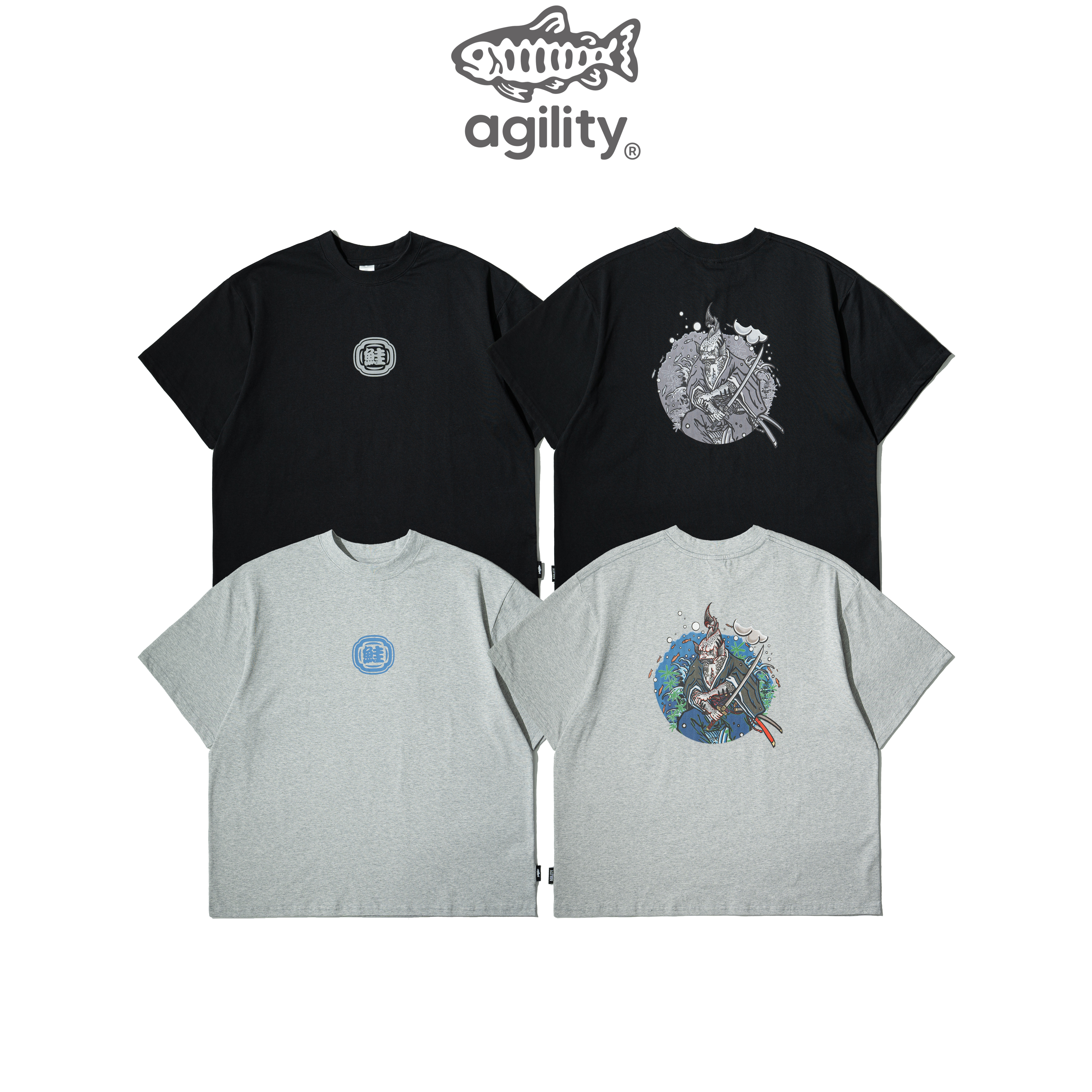 AGILITY LARDA Image Tee / 插畫家 家徽圖像短Tee [RM0-LARDA-1]