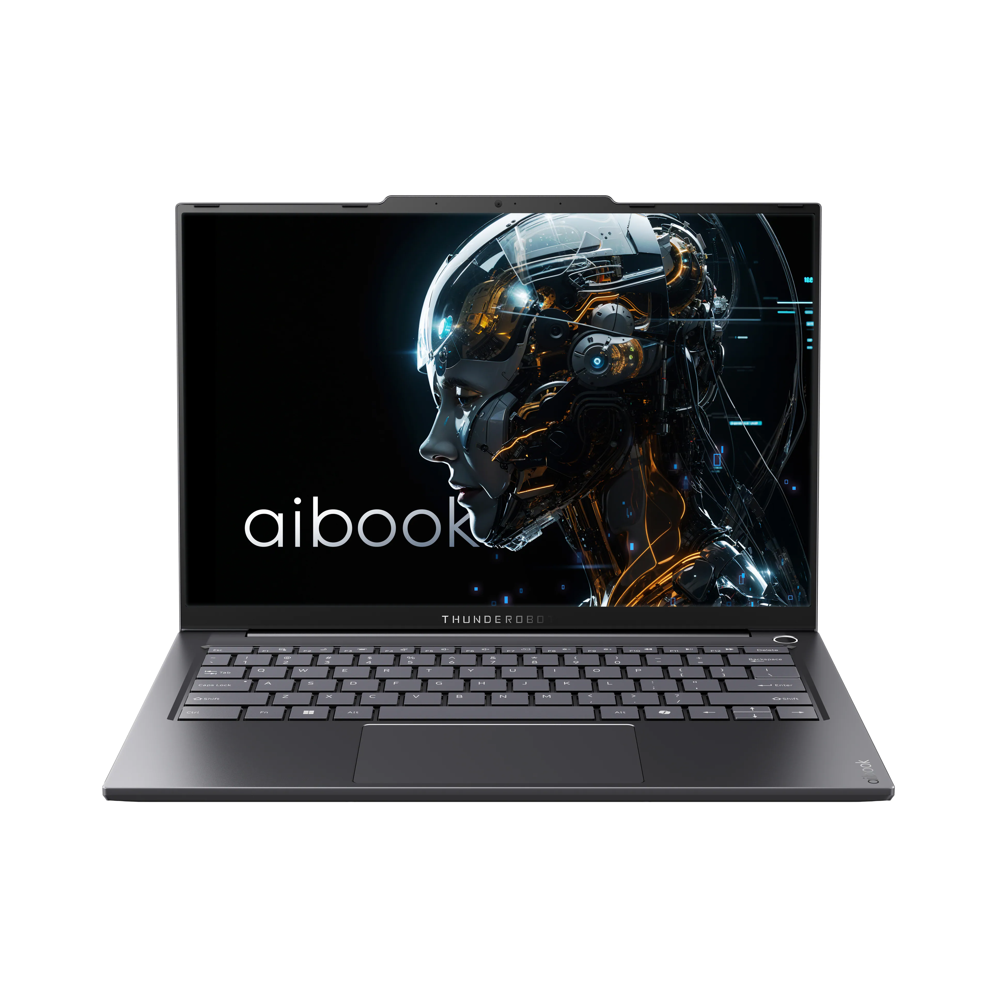 Thunderobot aibook 14 Air 纖薄輕巧 AI 手提電腦 - 14” IPS Panel丨2880x1800 解像度丨120Hz 刷新率【灰色】R5 7640HS | 32GB DDR5 | 1TB SSD |1920x1080 60Hz | NB-T9L00Q
