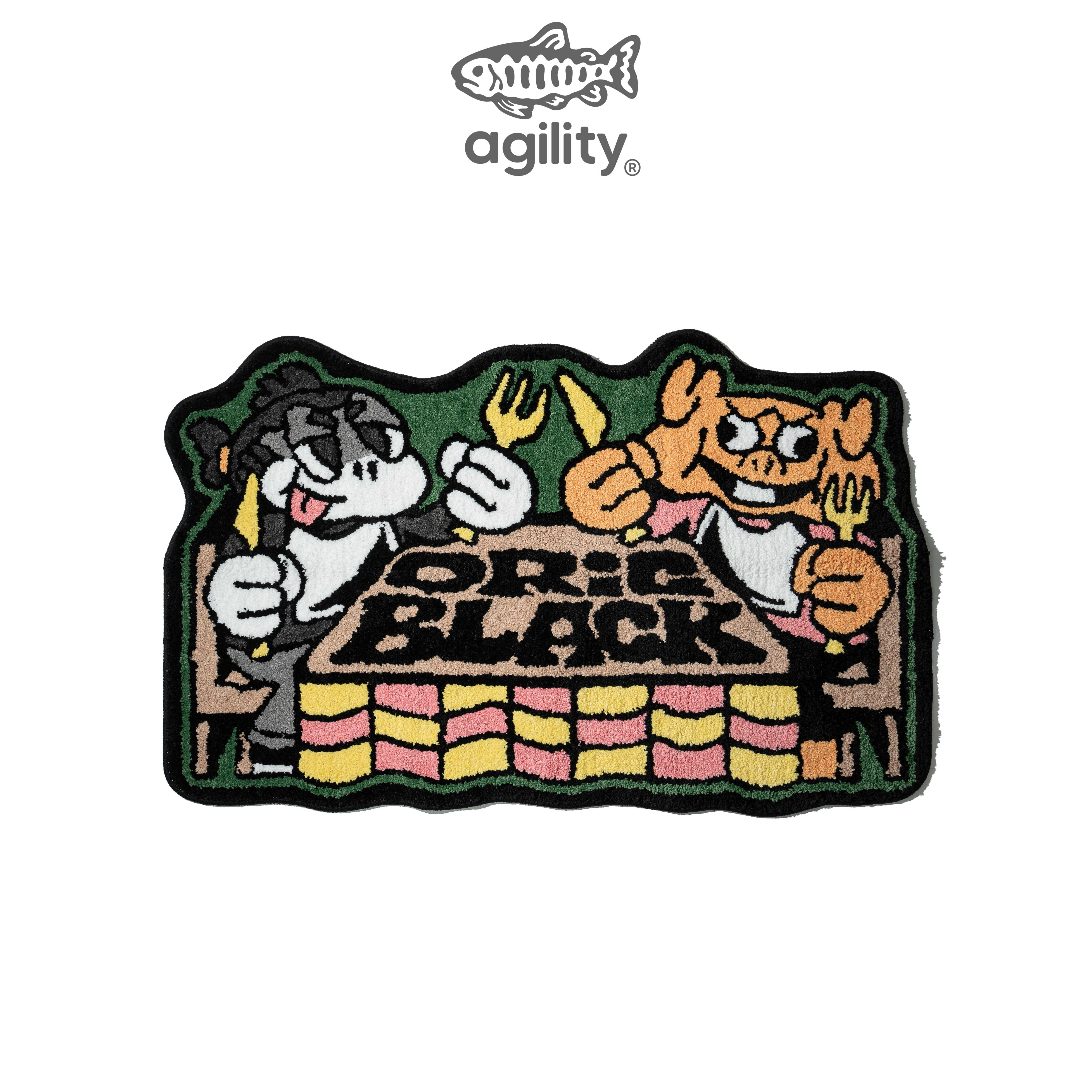 AGILITY x ORIG x Patter Carpet 三方聯名 居家地毯 [AOP-4]