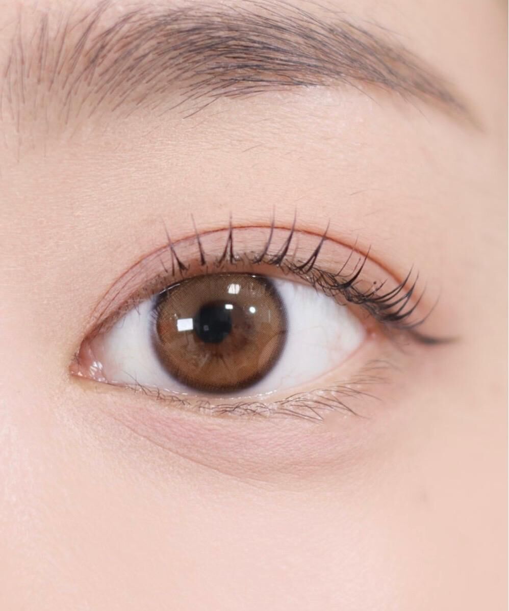 (透明盒散裝)OLENS Real Ring 1 Day Brown 氧氣棕｜日拋彩妝隱形眼鏡｜每盒10片
