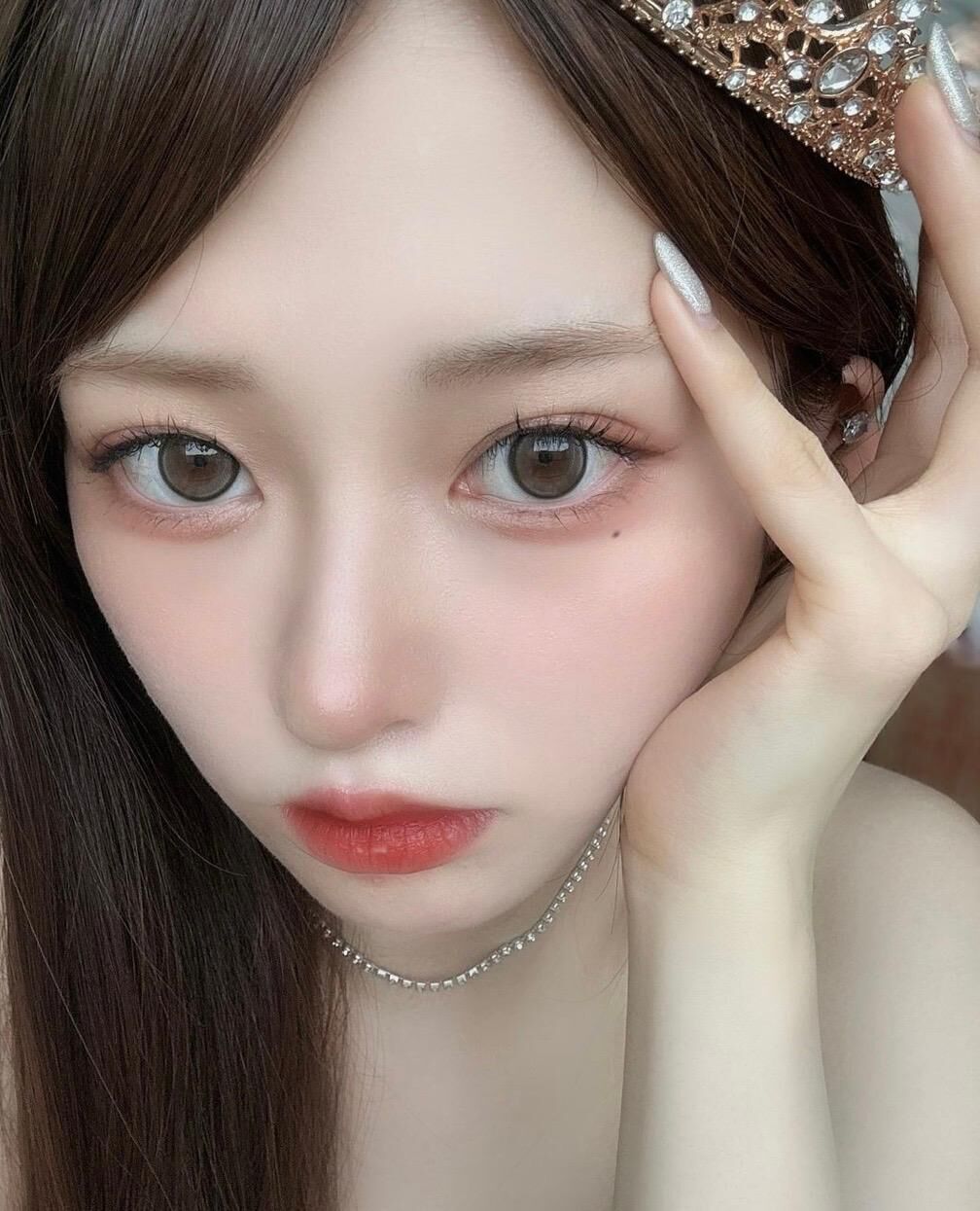 (透明盒散裝)OLENS Real Ring 1 Day Gray 氧氣灰｜日拋彩妝隱形眼鏡｜每盒10片