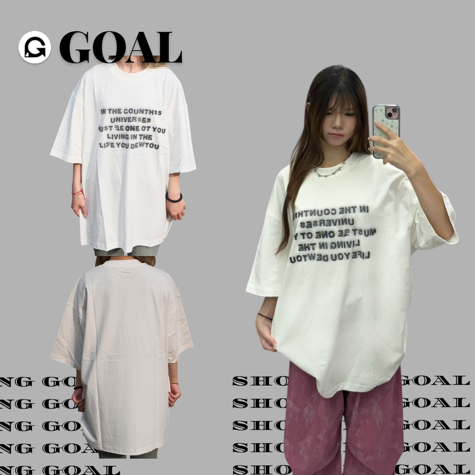 (GOAL) fast 模糊 噴砂 文字設計 短Tee 5605