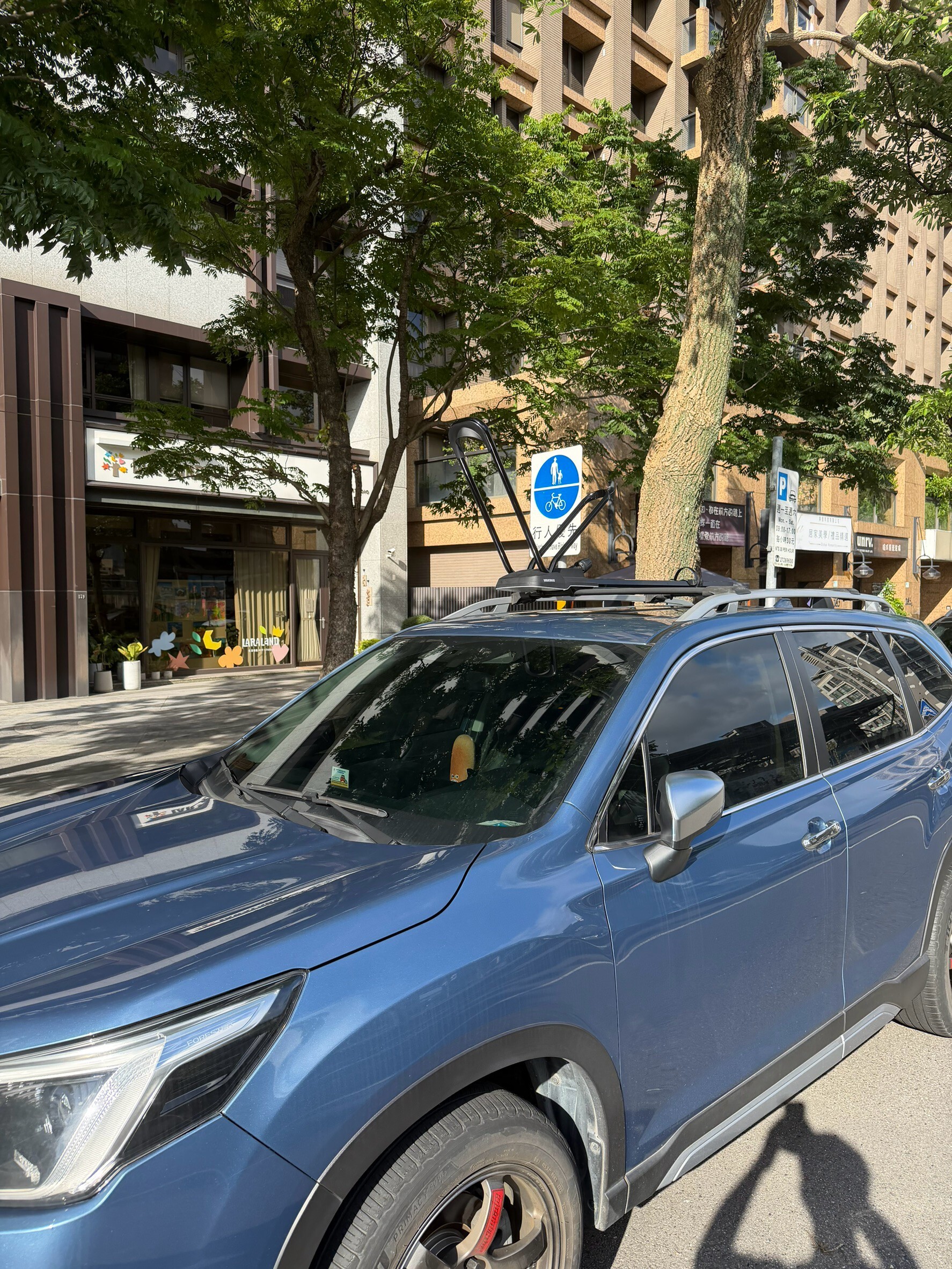YAKIMA HighRoad 2.0 單車架安裝於 Subaru Forester 森林人