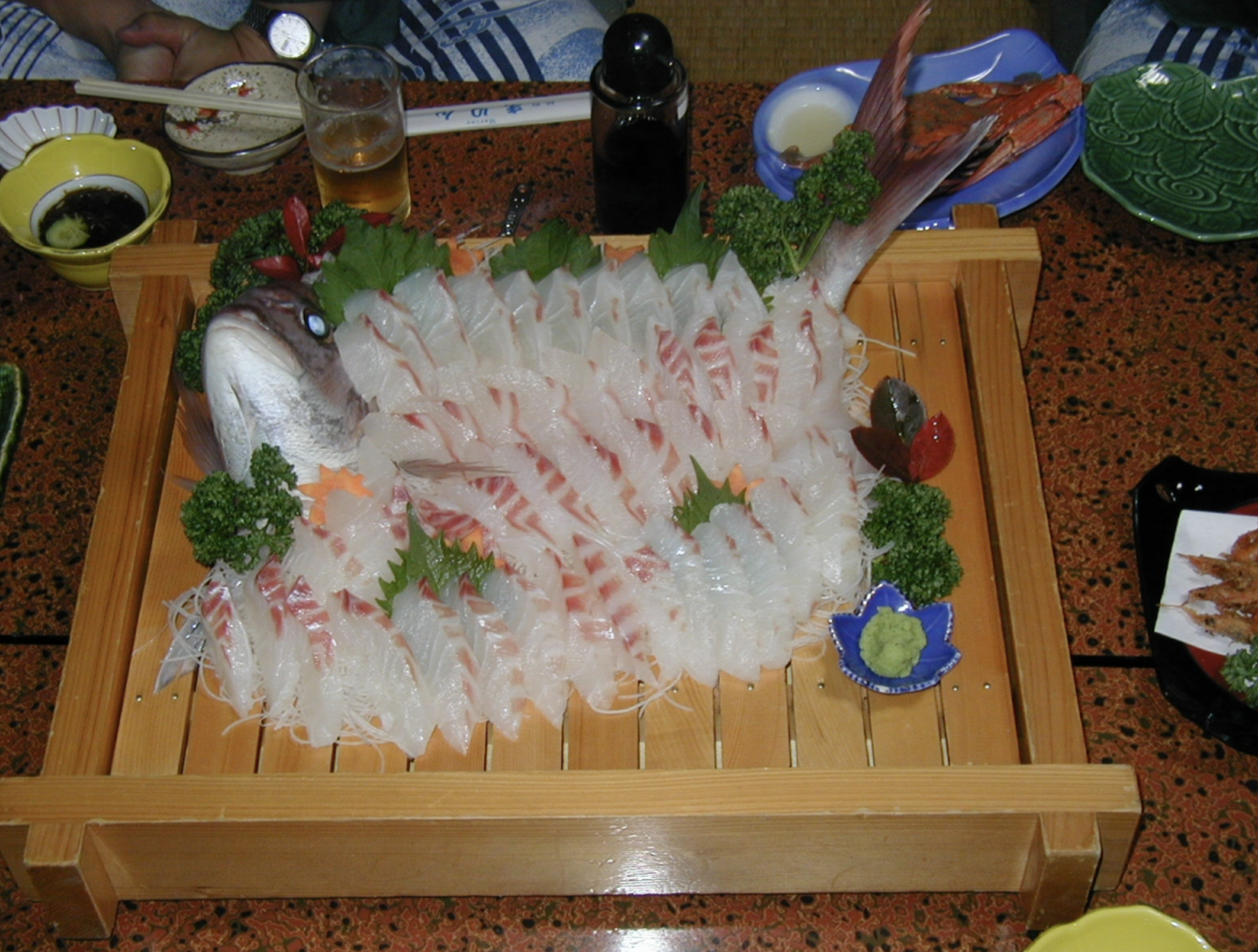 鯛魚刺身