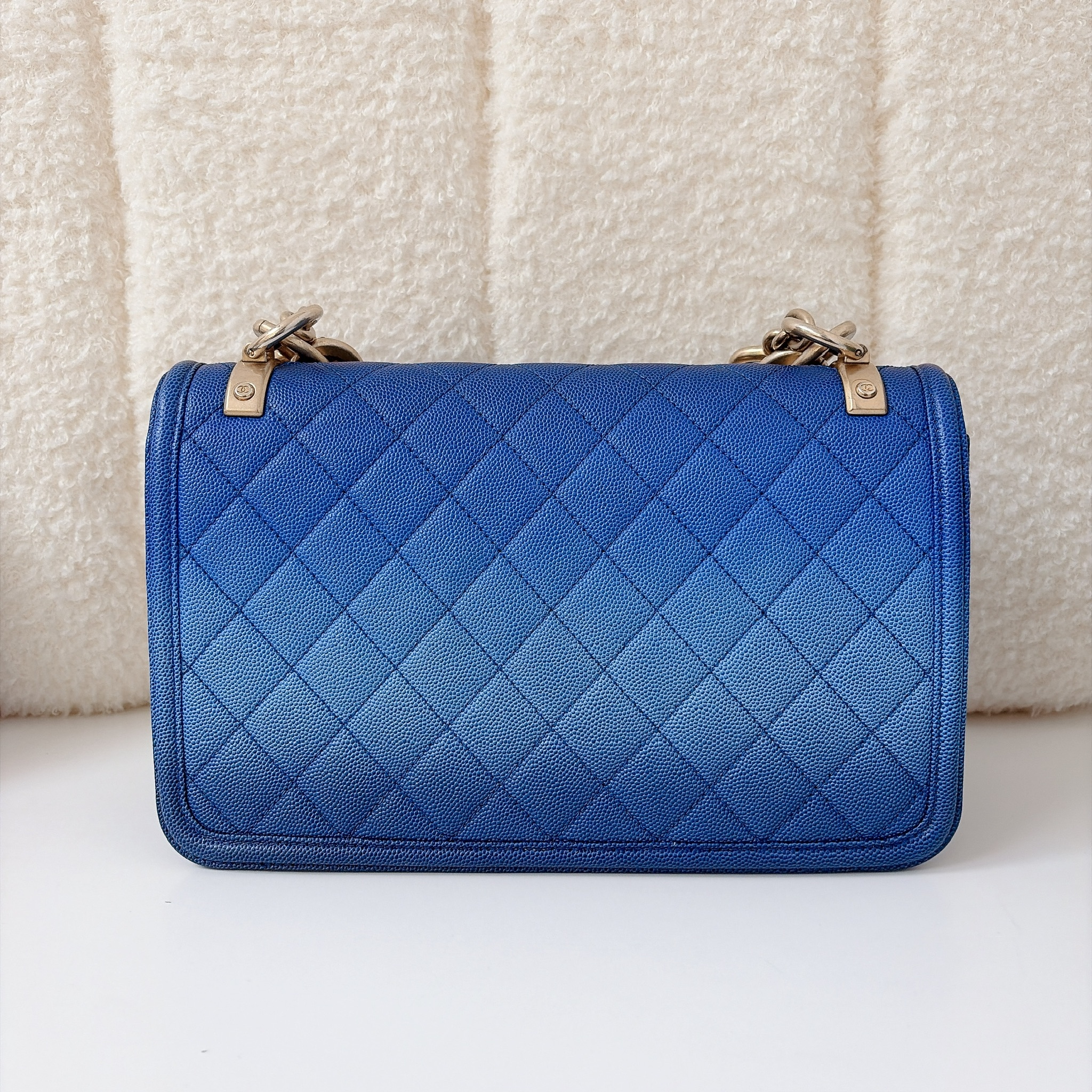 Chanel Sunset On The Sea Flap Bag - Blue Ombre / GHW
