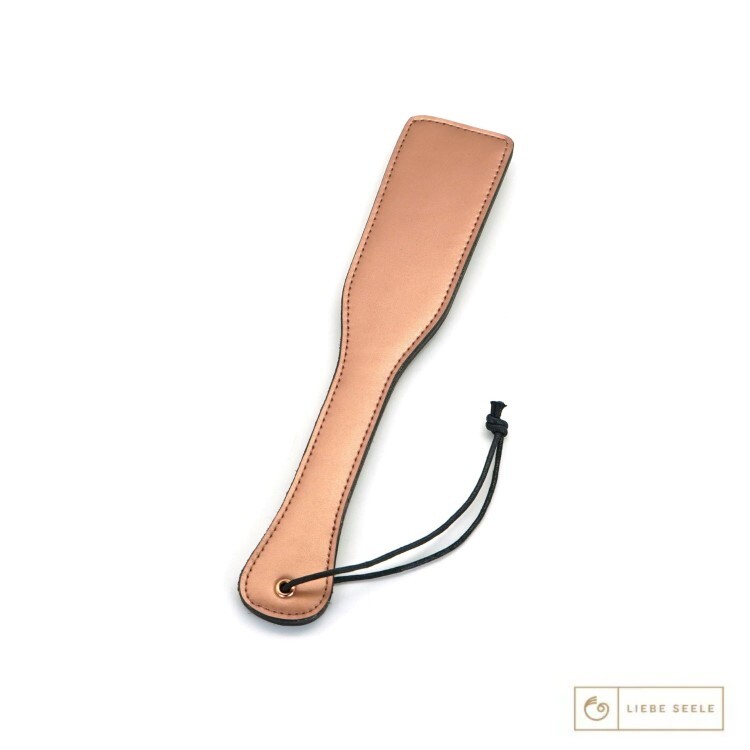 Liebe Seele Rose Gold 玫瑰金粹 真皮調教皮拍 sm皮鞭 sm馬鞭