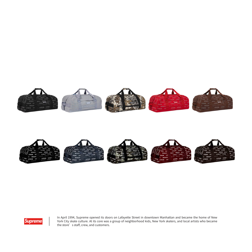 Supreme 26FW Large Duffle Bag 旅行袋