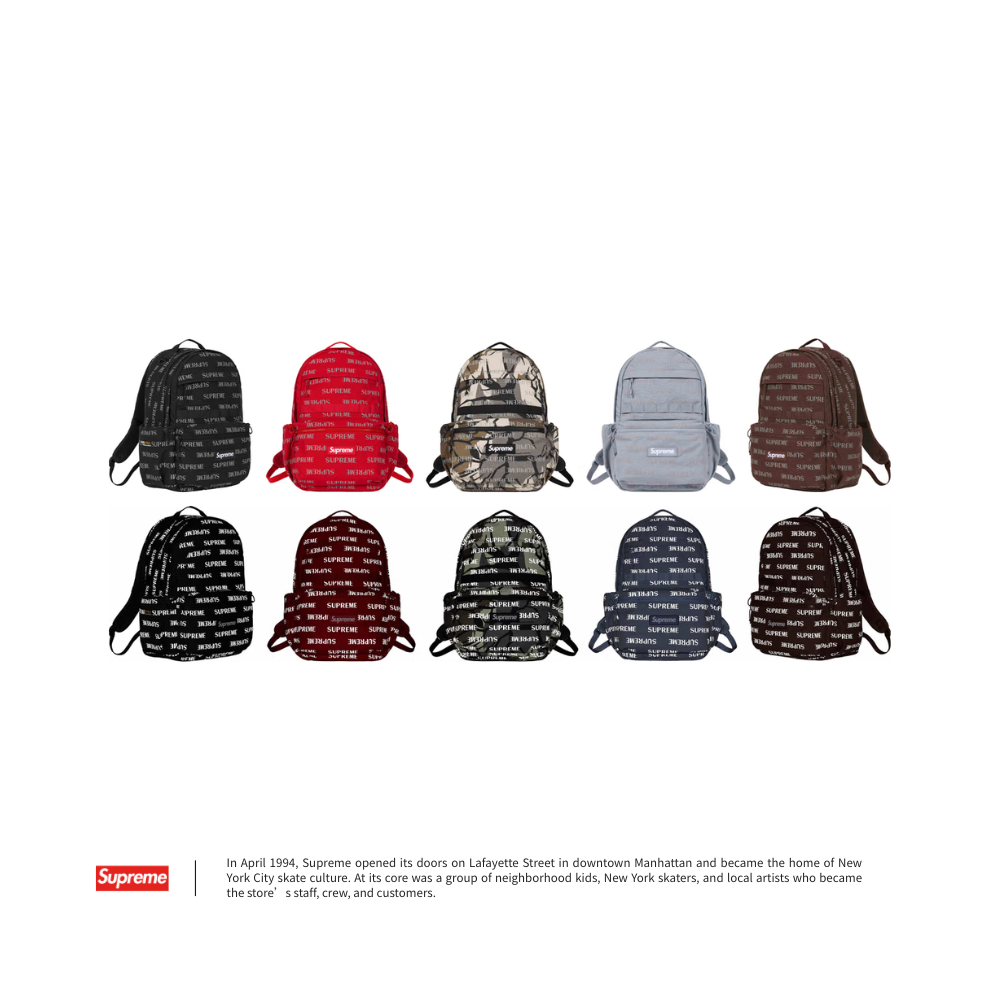 Supreme 26FW Backpack 後背包