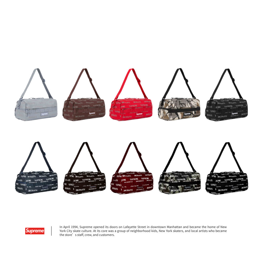 Supreme 26FW Utility 圓筒包