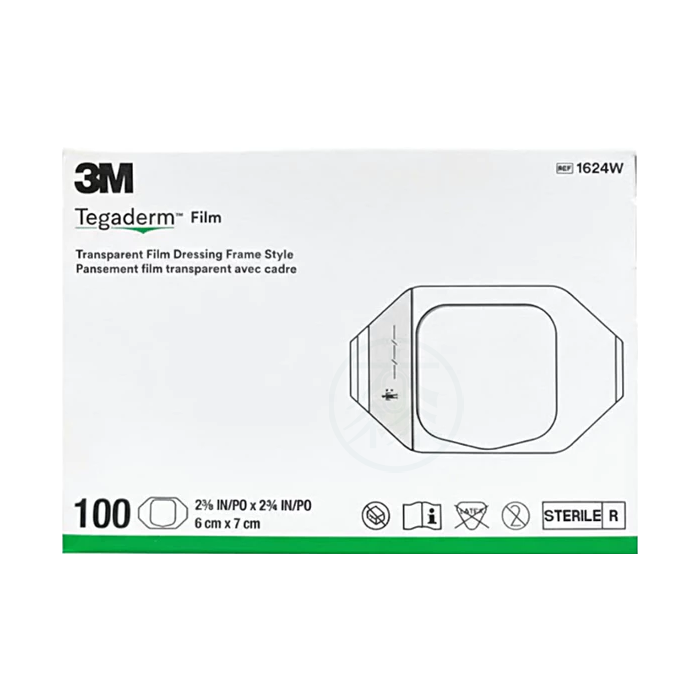 3M 防水透氣敷料 1624W 100片/盒