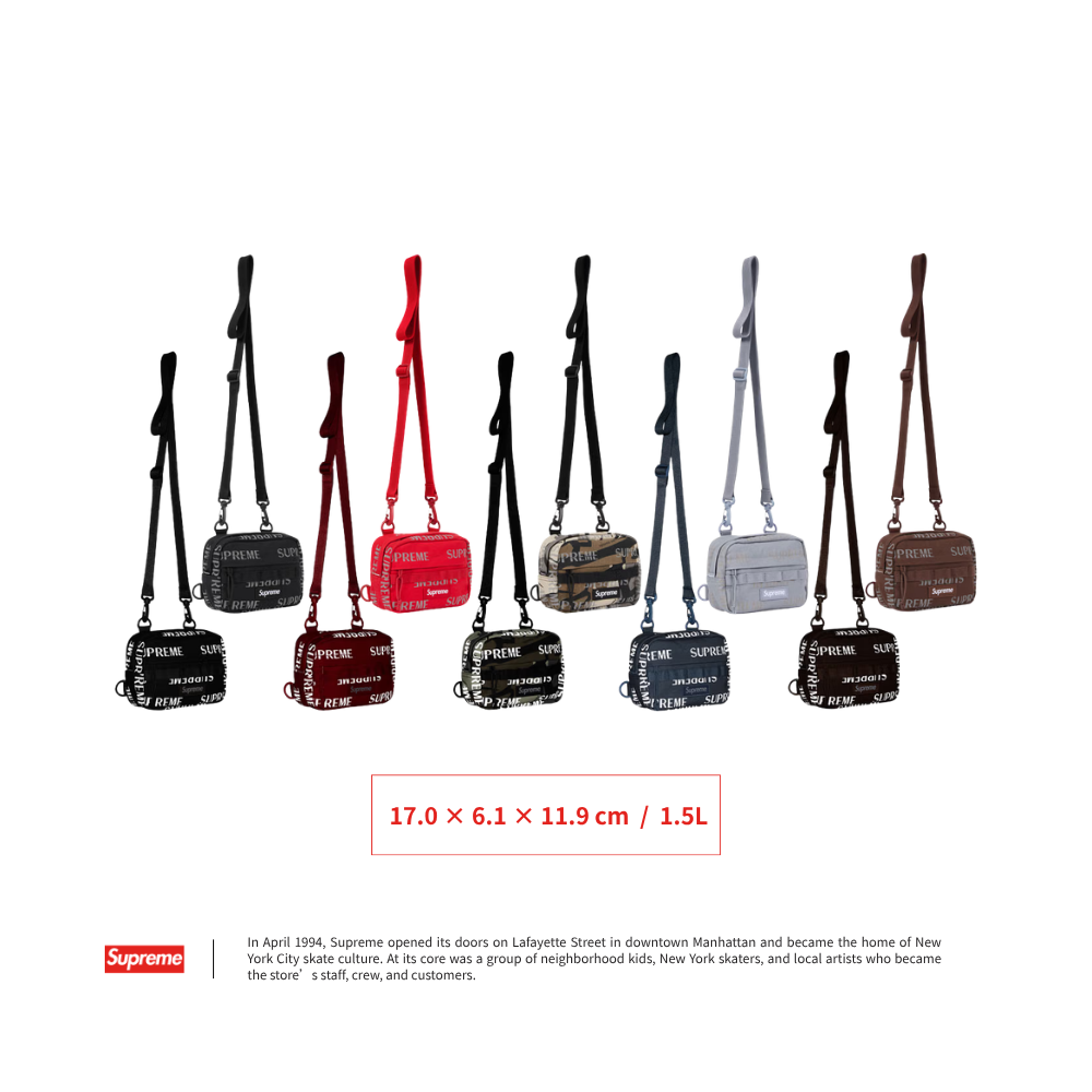 Supreme 26FW Mini Shoulder Bag 迷你 肩背包
