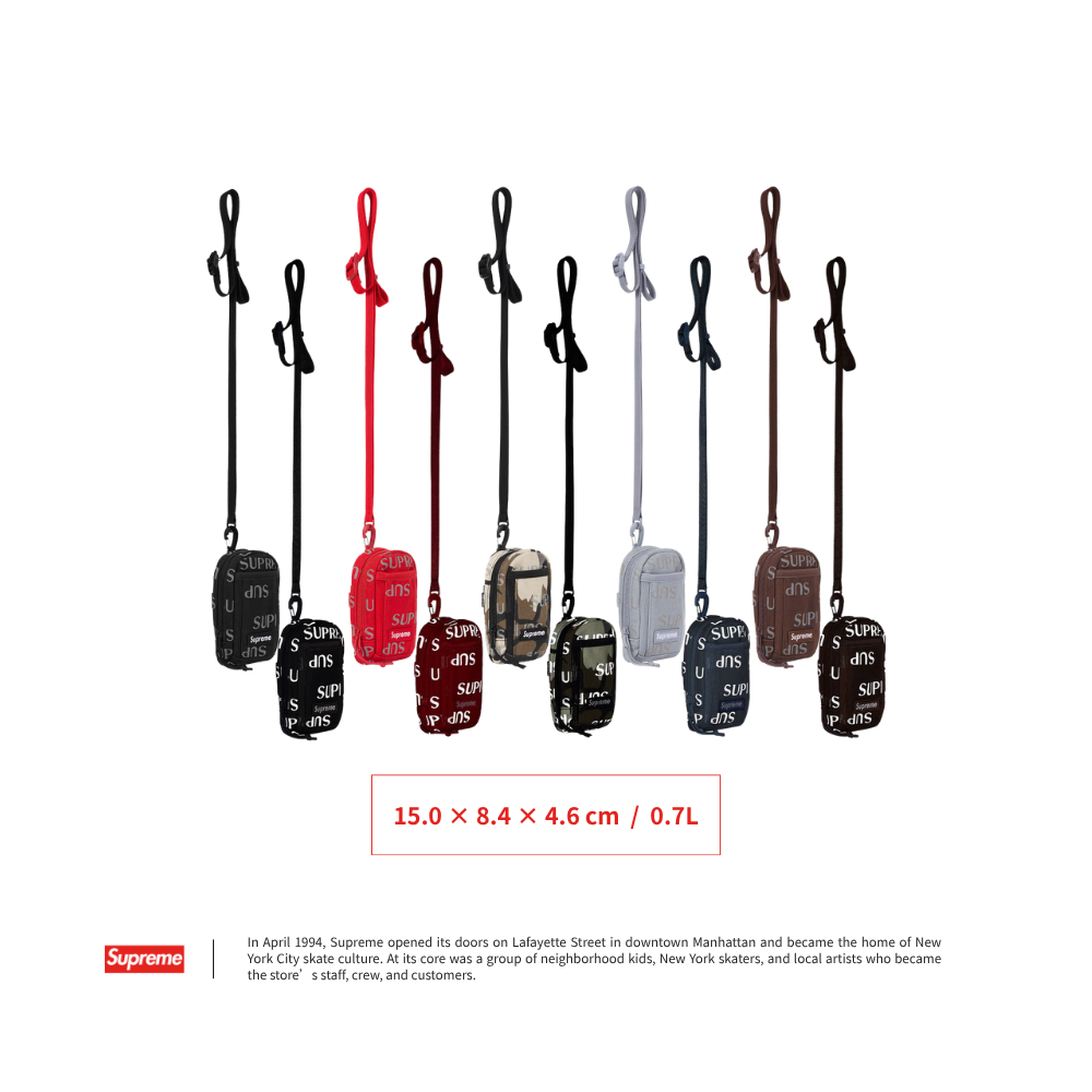 Supreme 26FW Neck Pouch 手機包