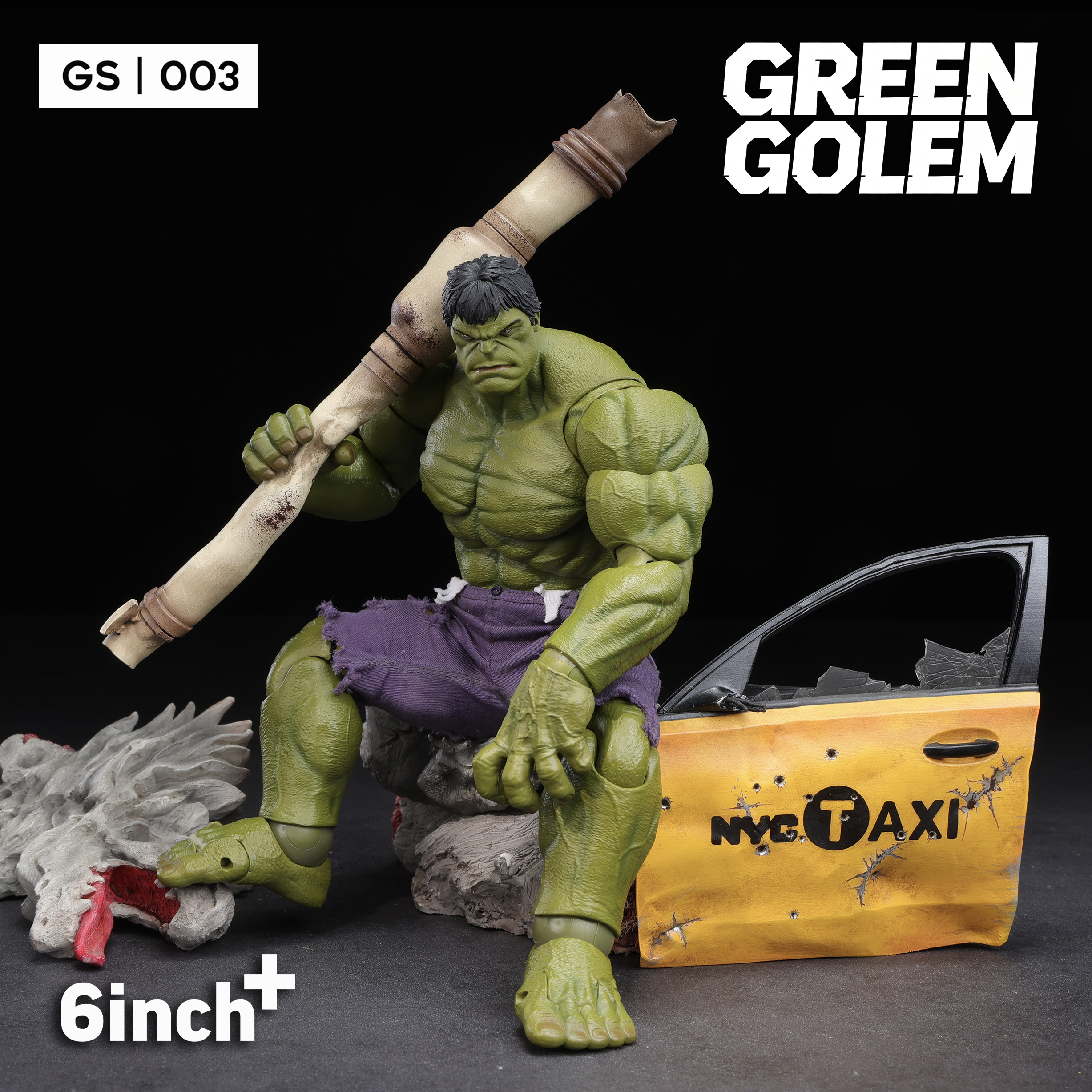 (Pre-Order) 6 Inch+ 1/12 Green Golem Action Figure (GS003)