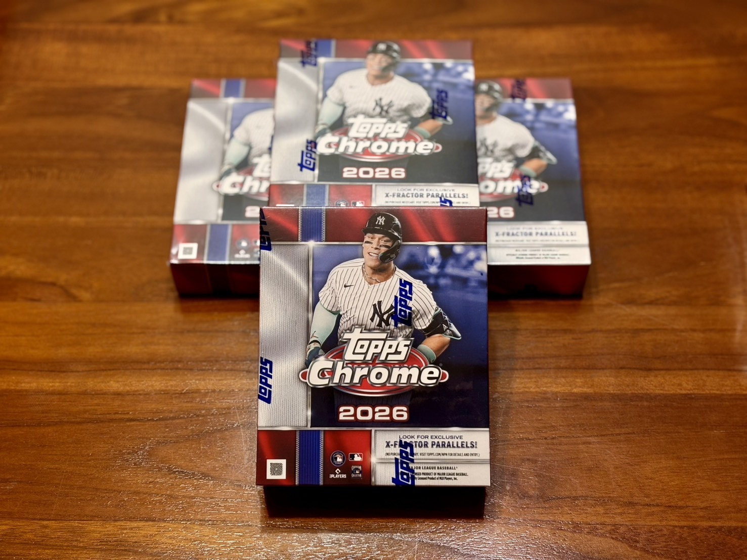 Topps 2026 Chrome Baseball Mega Box 球員卡 卡盒