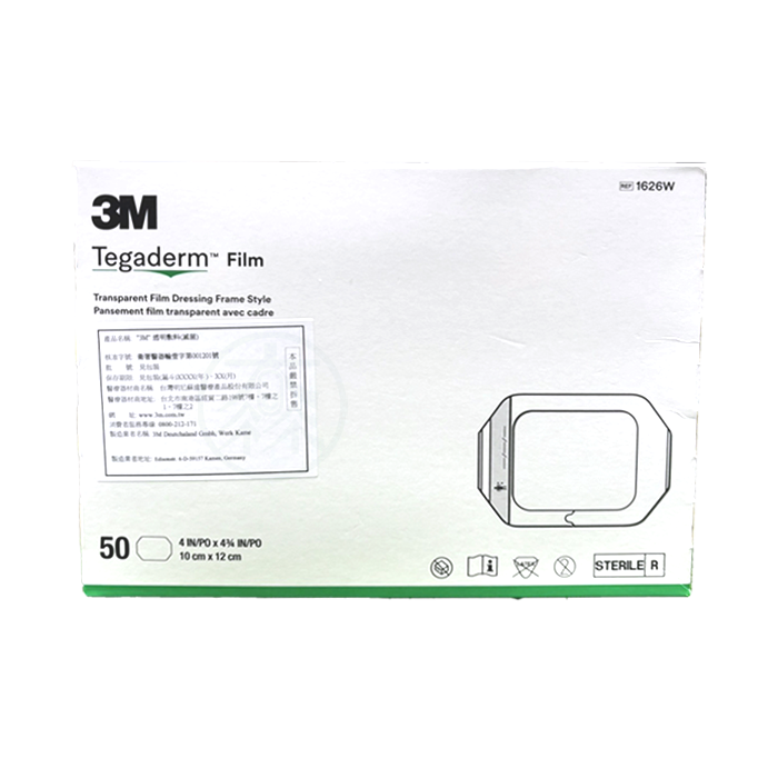 3M 防水透氣敷料 1626W 50片/盒