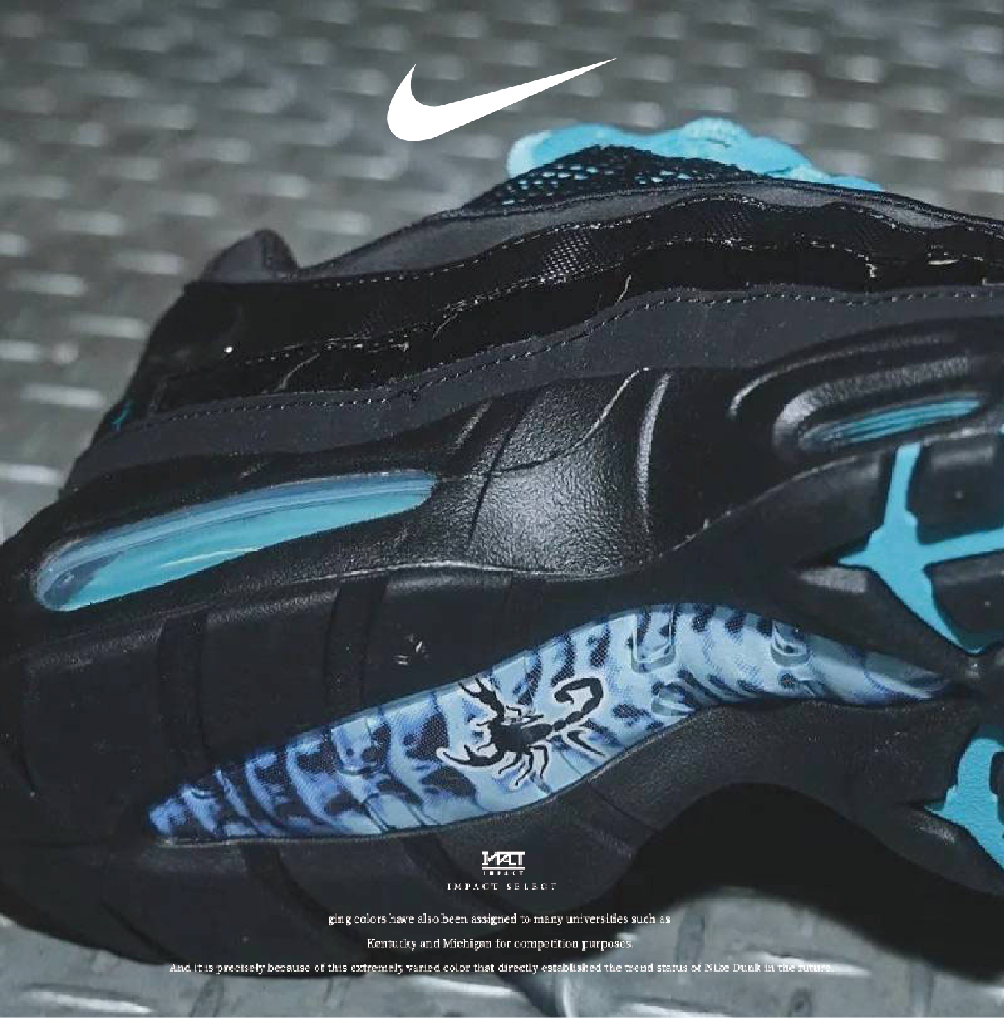 Nike Air Max 95 Big Bubble "Scorpion" 蠍子黑藍 IM4691-001