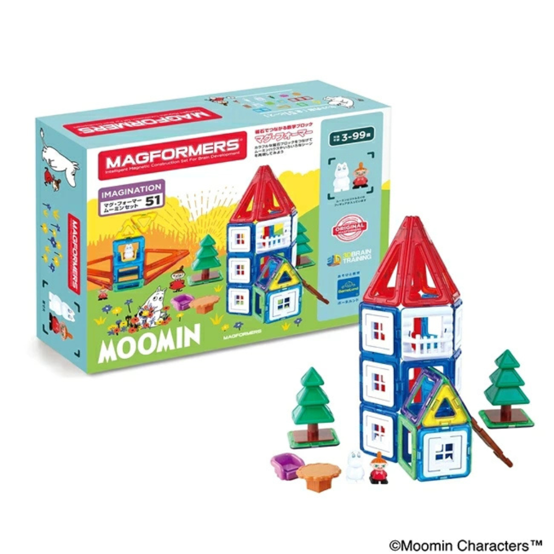 moomin x magformers magnetic tiles