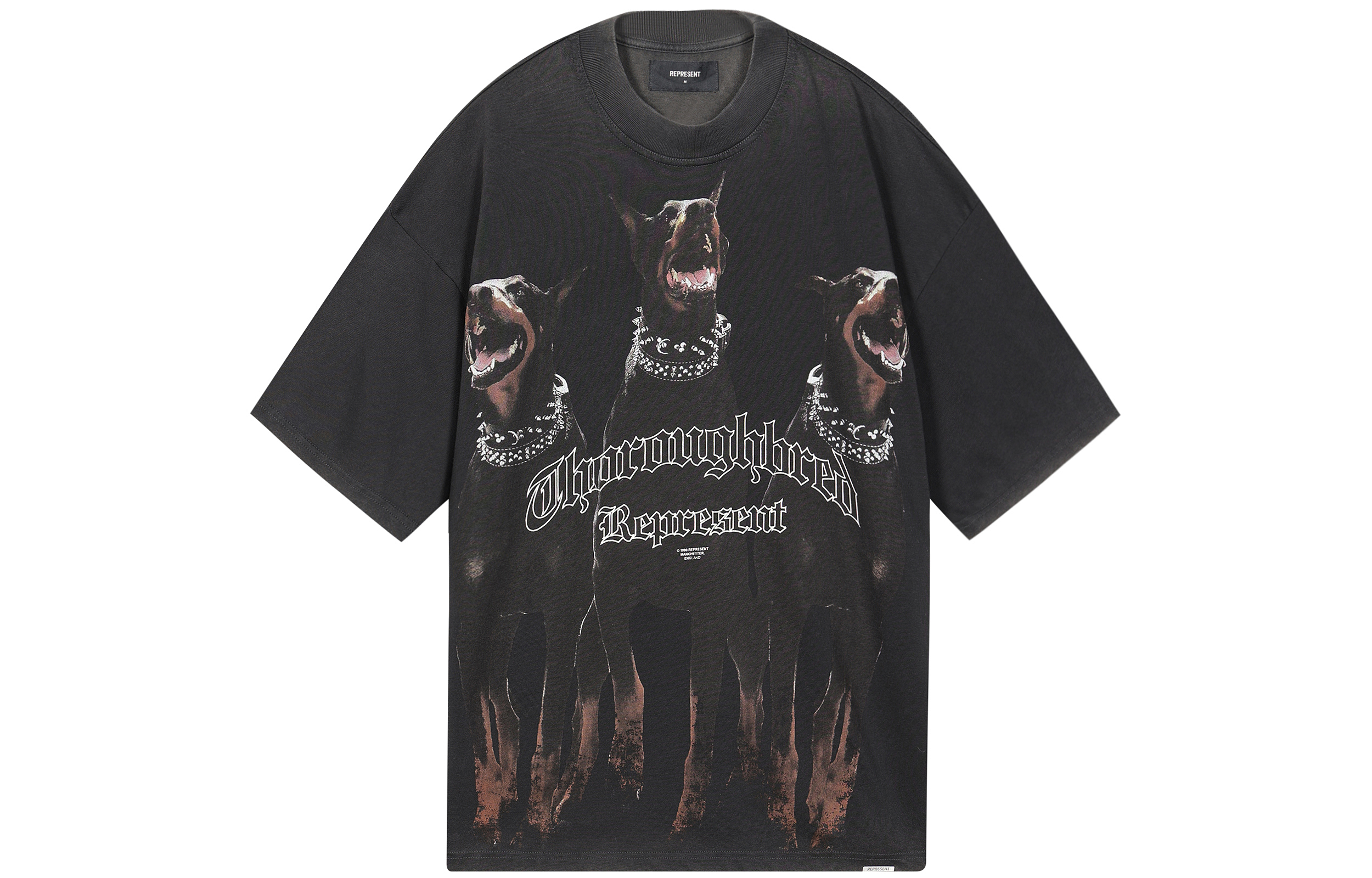 【代購】REPRESENT Thoroughbred T-Shirt Vintage Black M05147-20