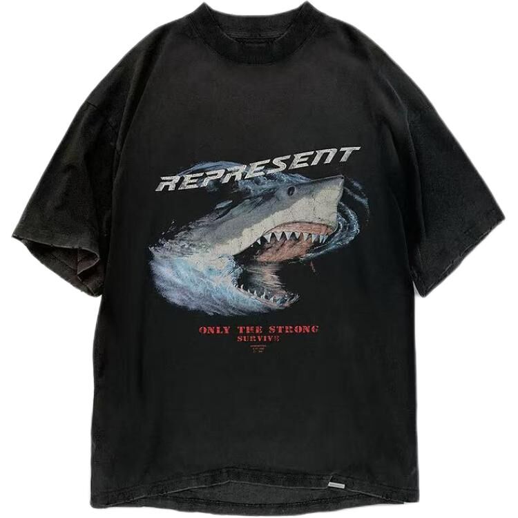 【代購】REPRESENT Only The Strong Survive Shark T Shirt M05073-03