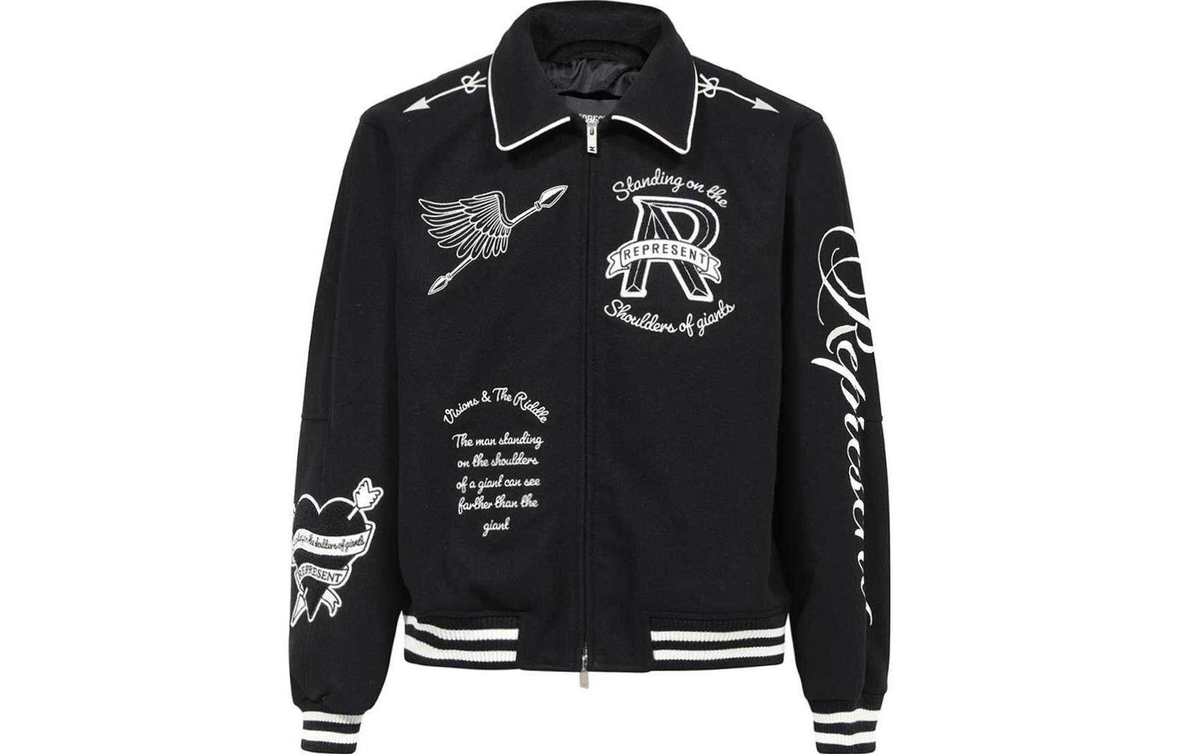 【代購】REPRESENT Cherub Wool Varsity Jacket MJ1008-01