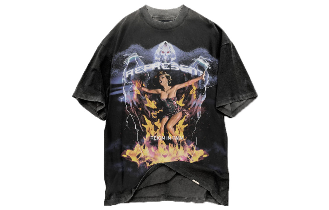 【代購】REPRESENT Spirit Reaper Reign In Pain T Shirt M05055-03