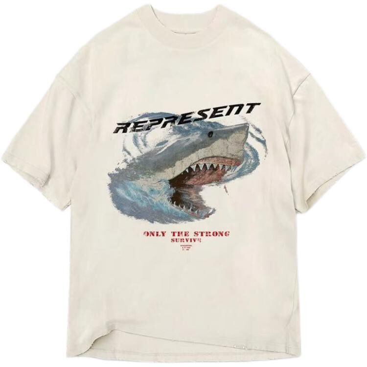 【代購】REPRESENT Only The Strong Survive Shark T Shirt M05073-02