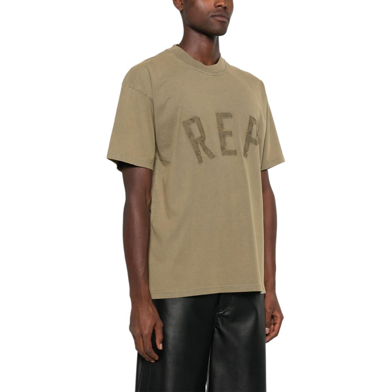 【代購】REPRESENT REP appliqué T shirt MLM4252-GREEN