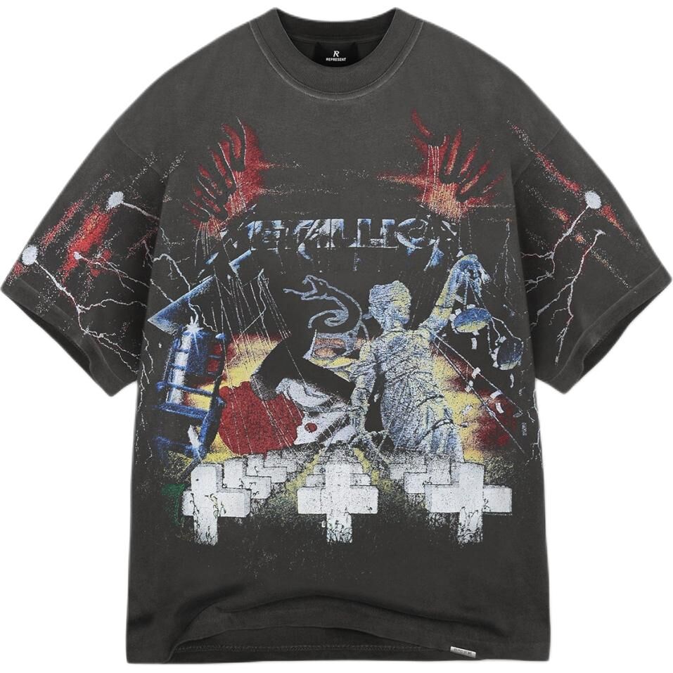 【代購】REPRESENT X Metallica Master Of Puppets T shirt MLM4354-020